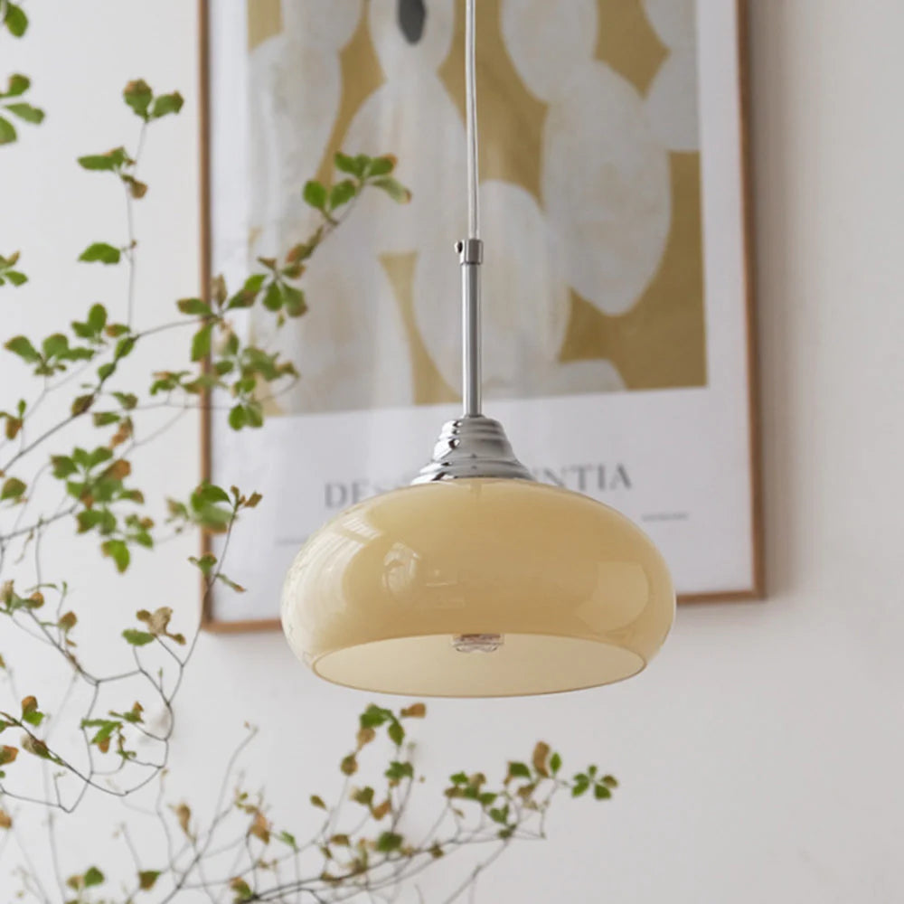 Valentina Simple Vidrio Metal Lámpara Colgante Dormitorio/Estudio