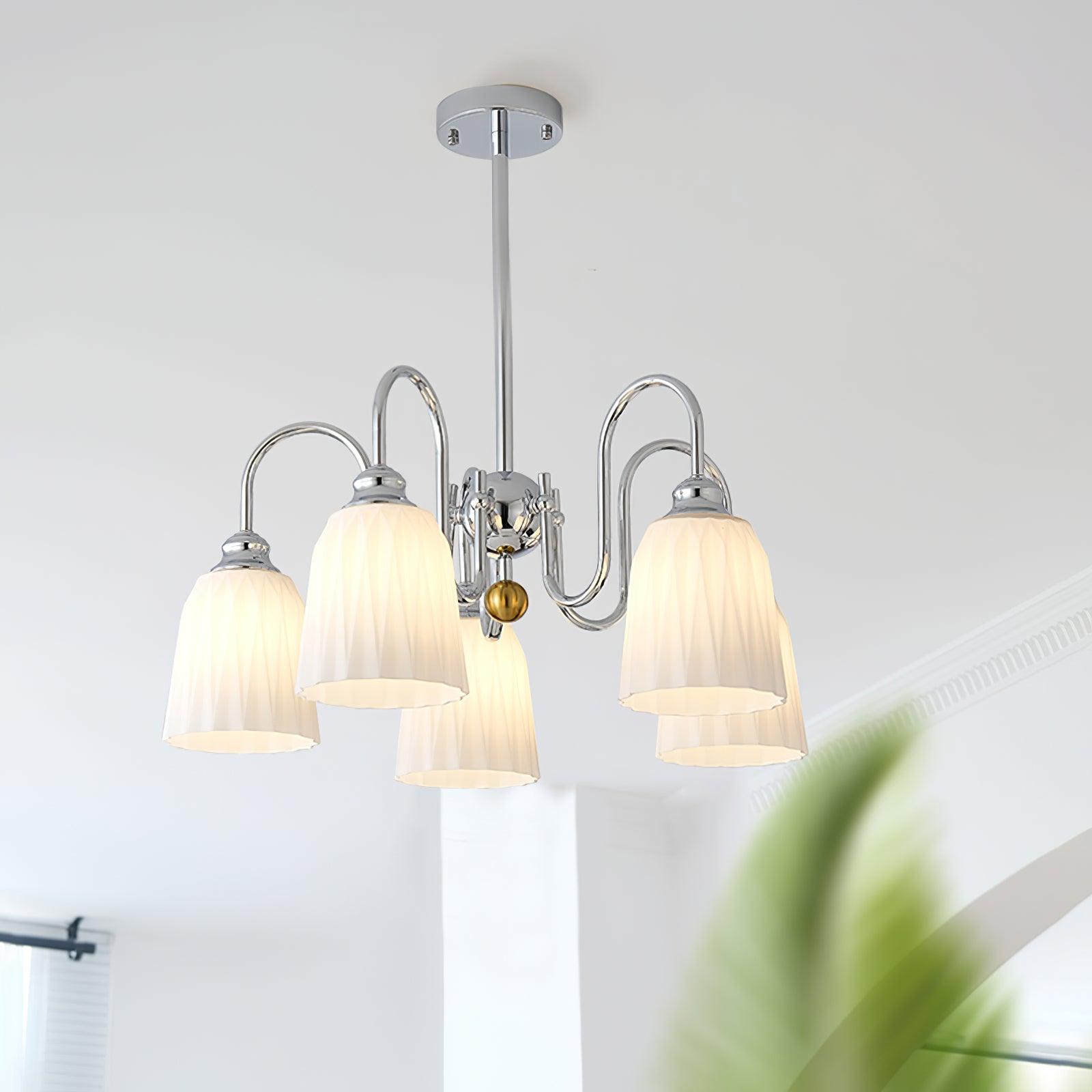 Micah Vintage Metal Chandelier - Letslighting