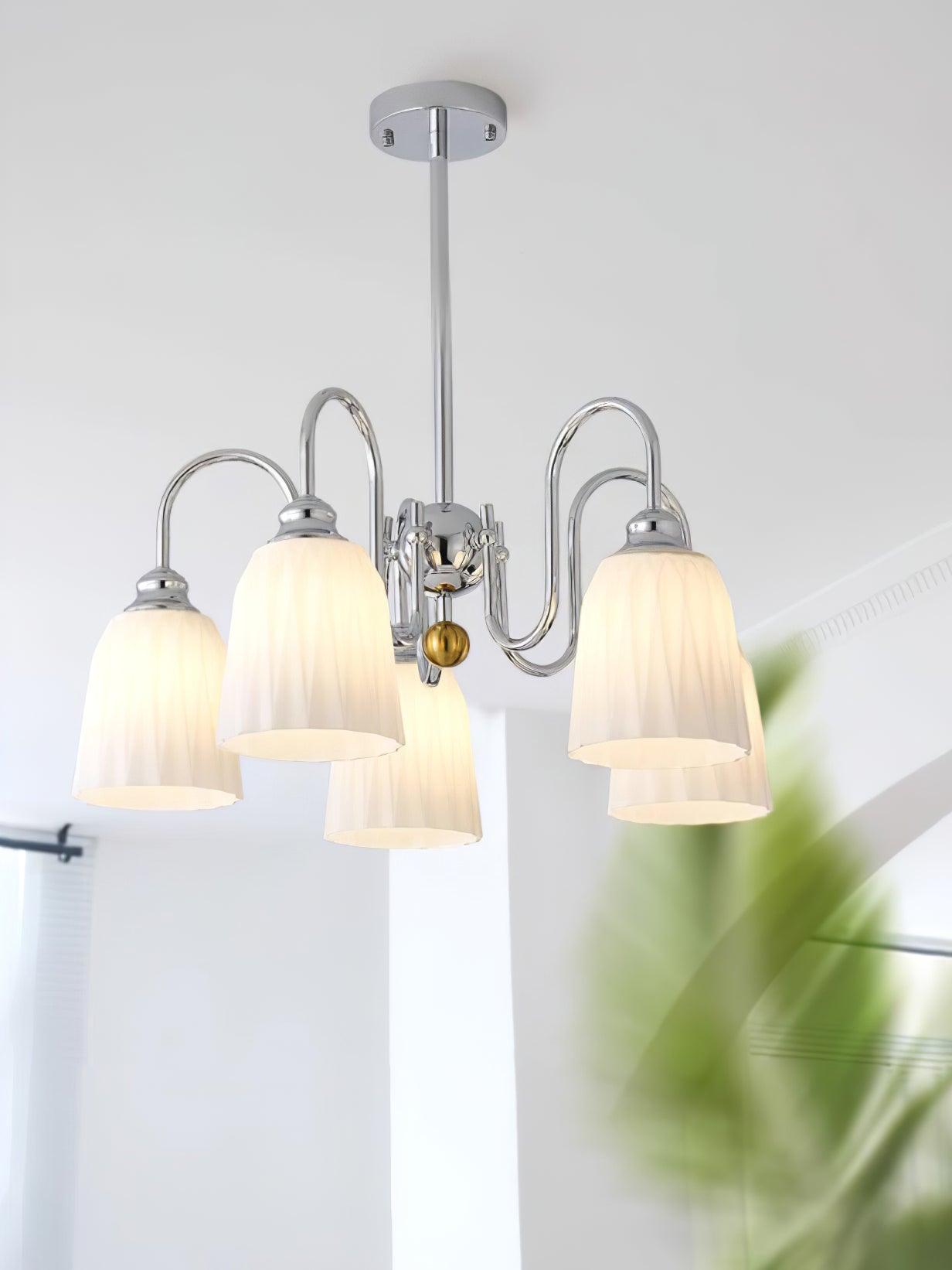 Micah Vintage Metal Chandelier - Letslighting