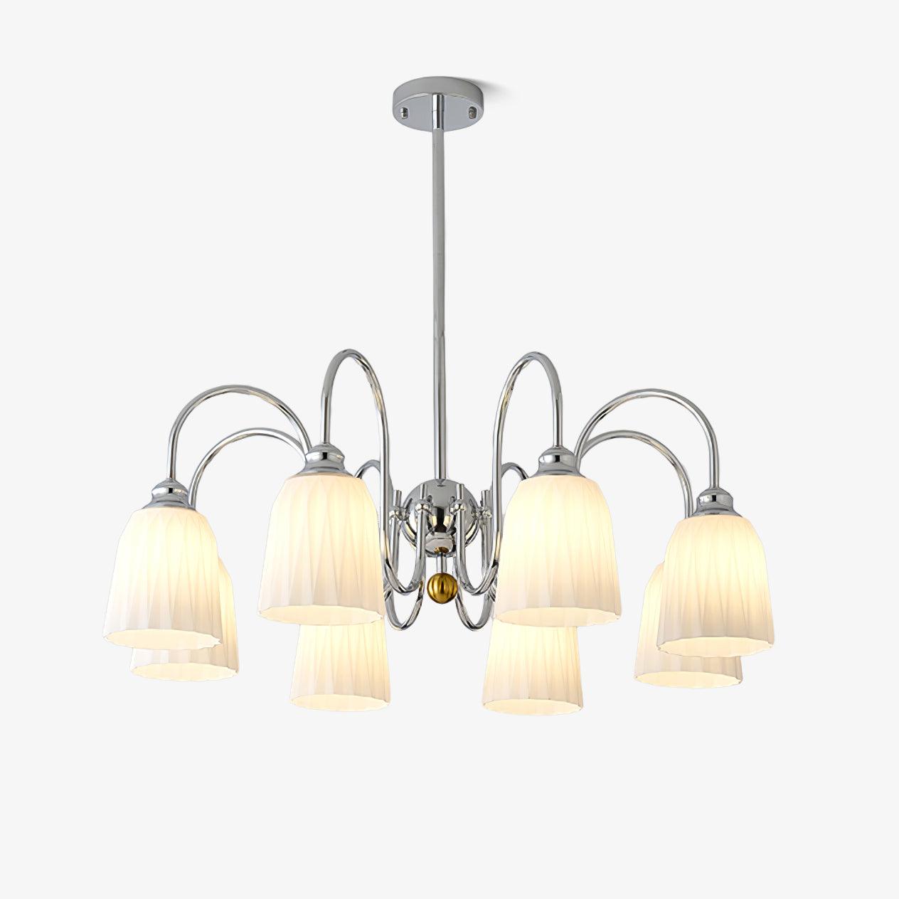 Micah Vintage Metal Chandelier - Letslighting