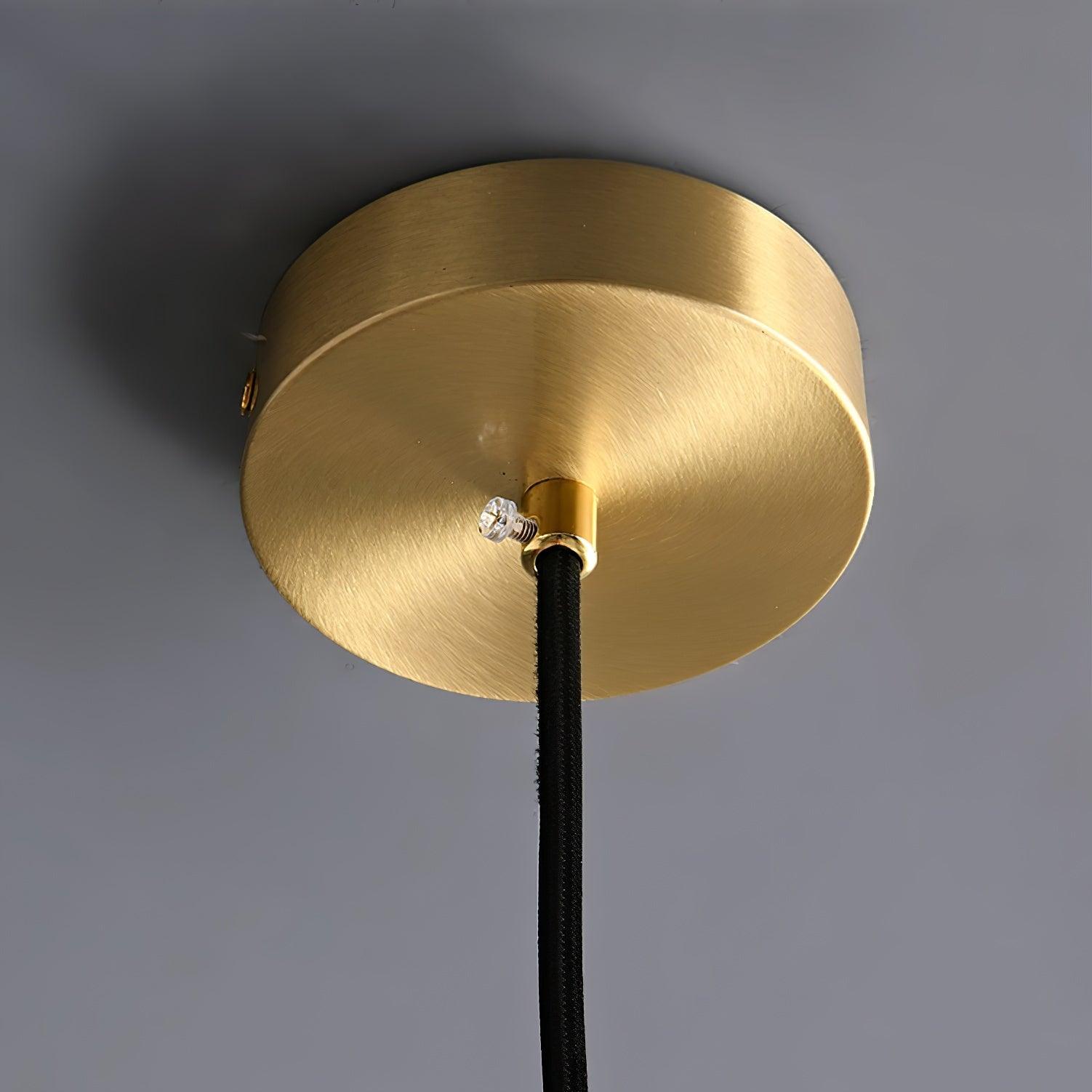 Bella Brass Pendant Light - Letslighting