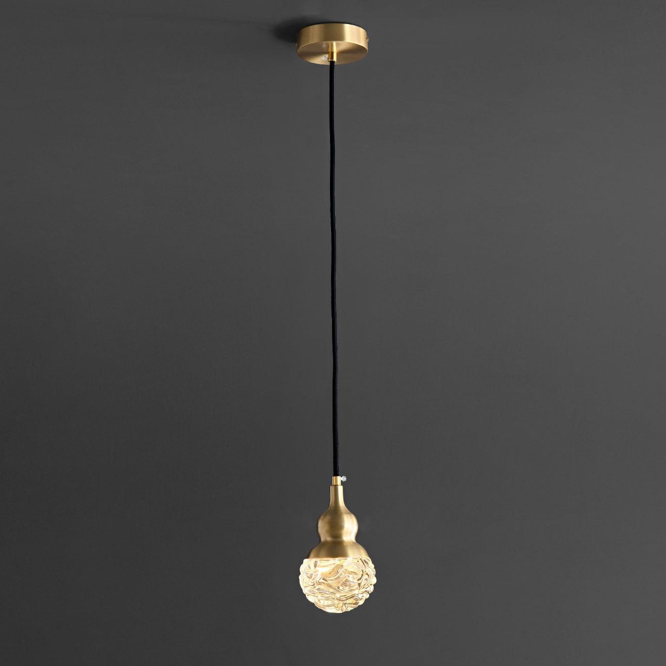 Bella Brass Pendant Light - Letslighting