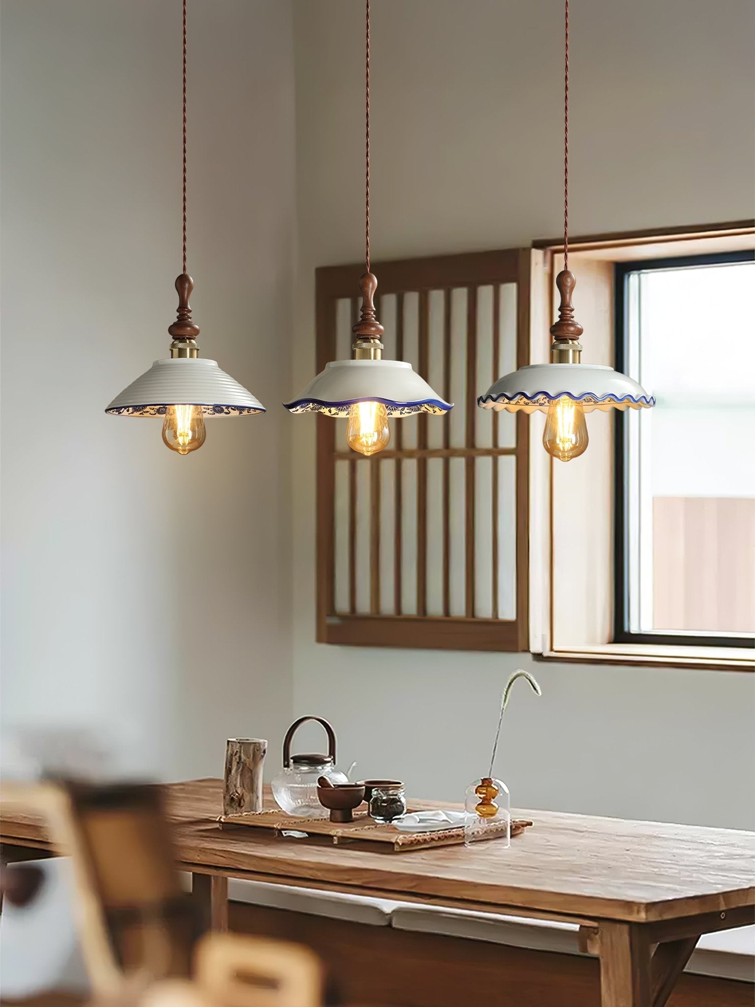 Bellaria Ceramic Pendant Light - Letslighting