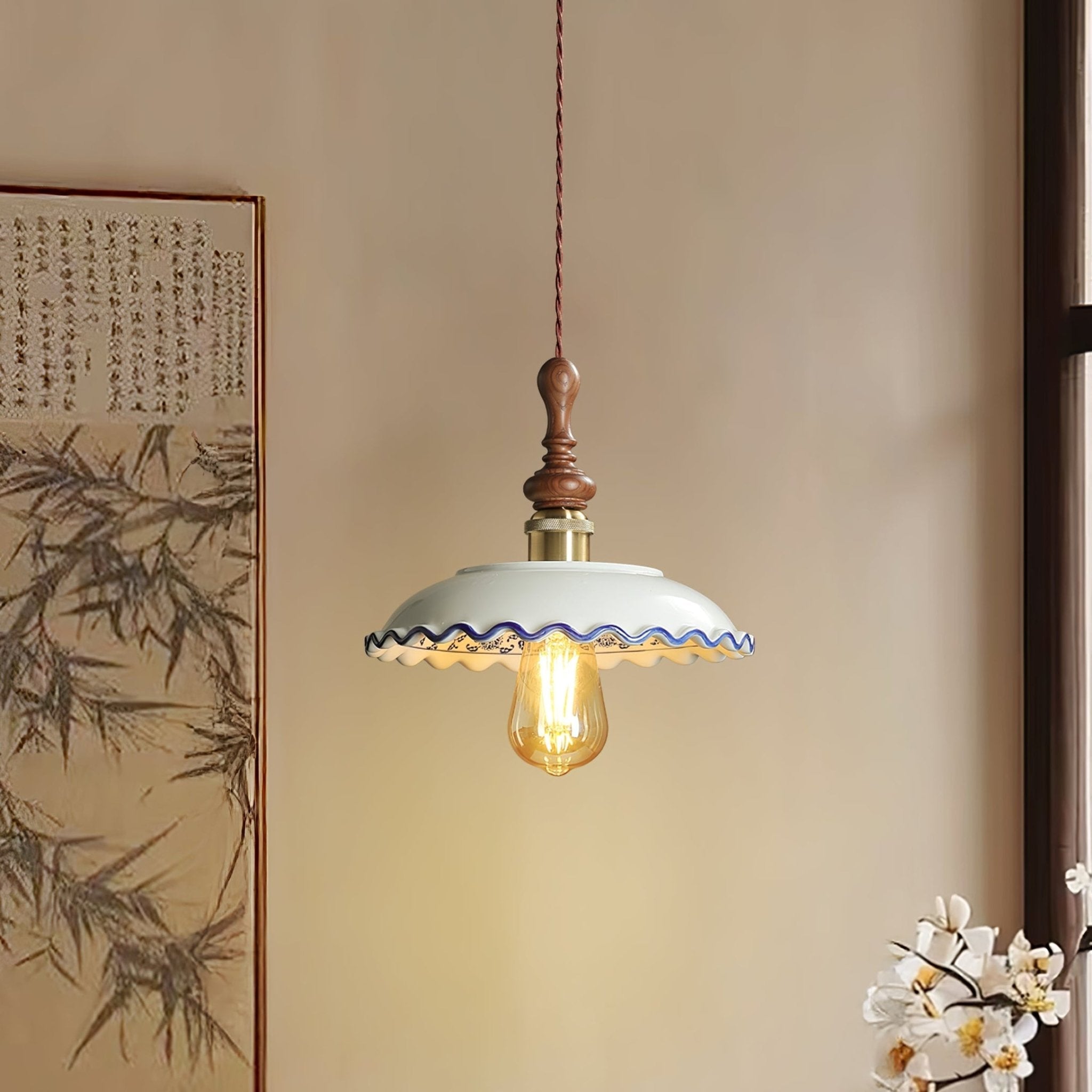 Bellaria Ceramic Pendant Light - Letslighting