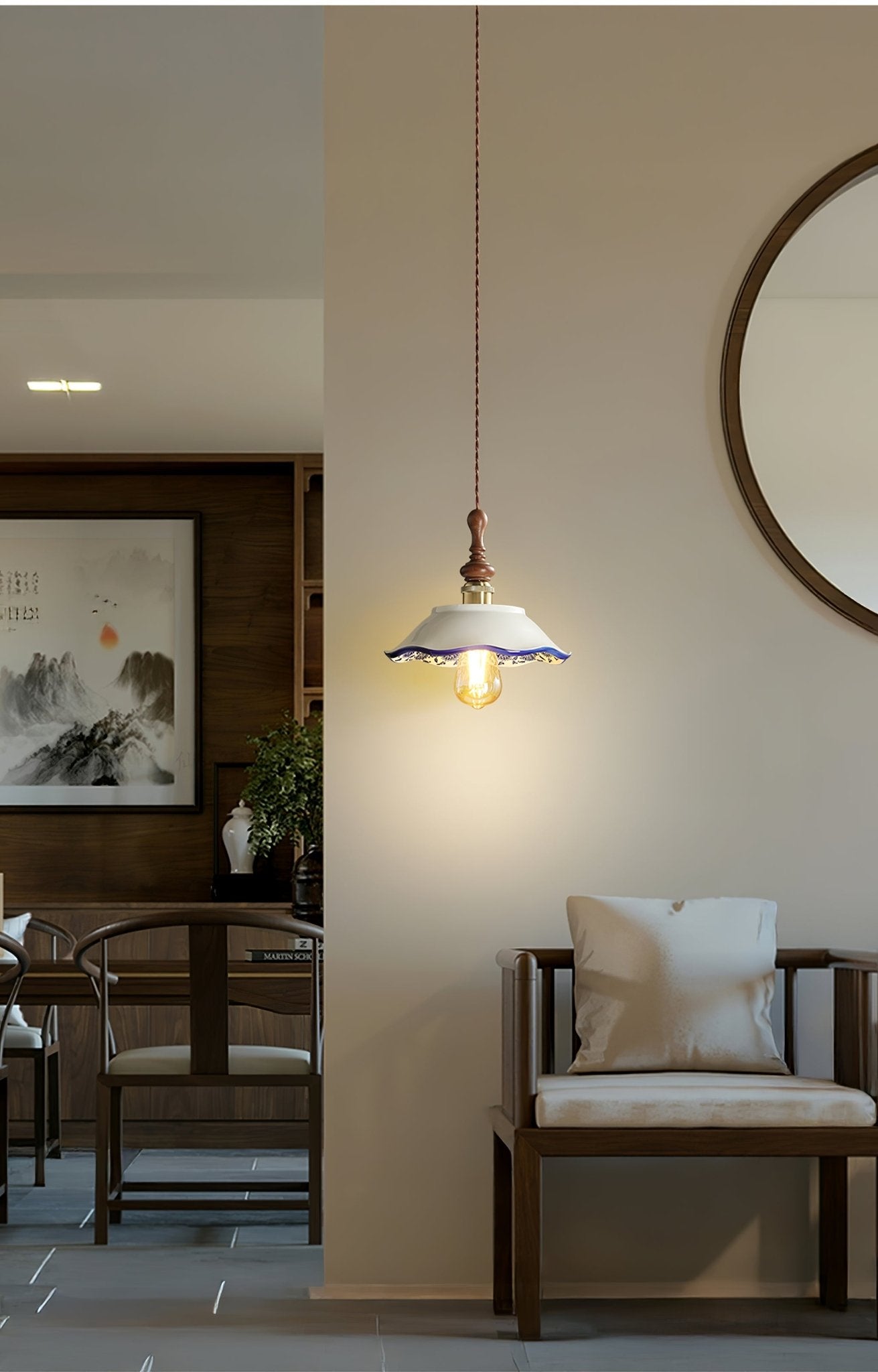 Bellaria Ceramic Pendant Light - Letslighting