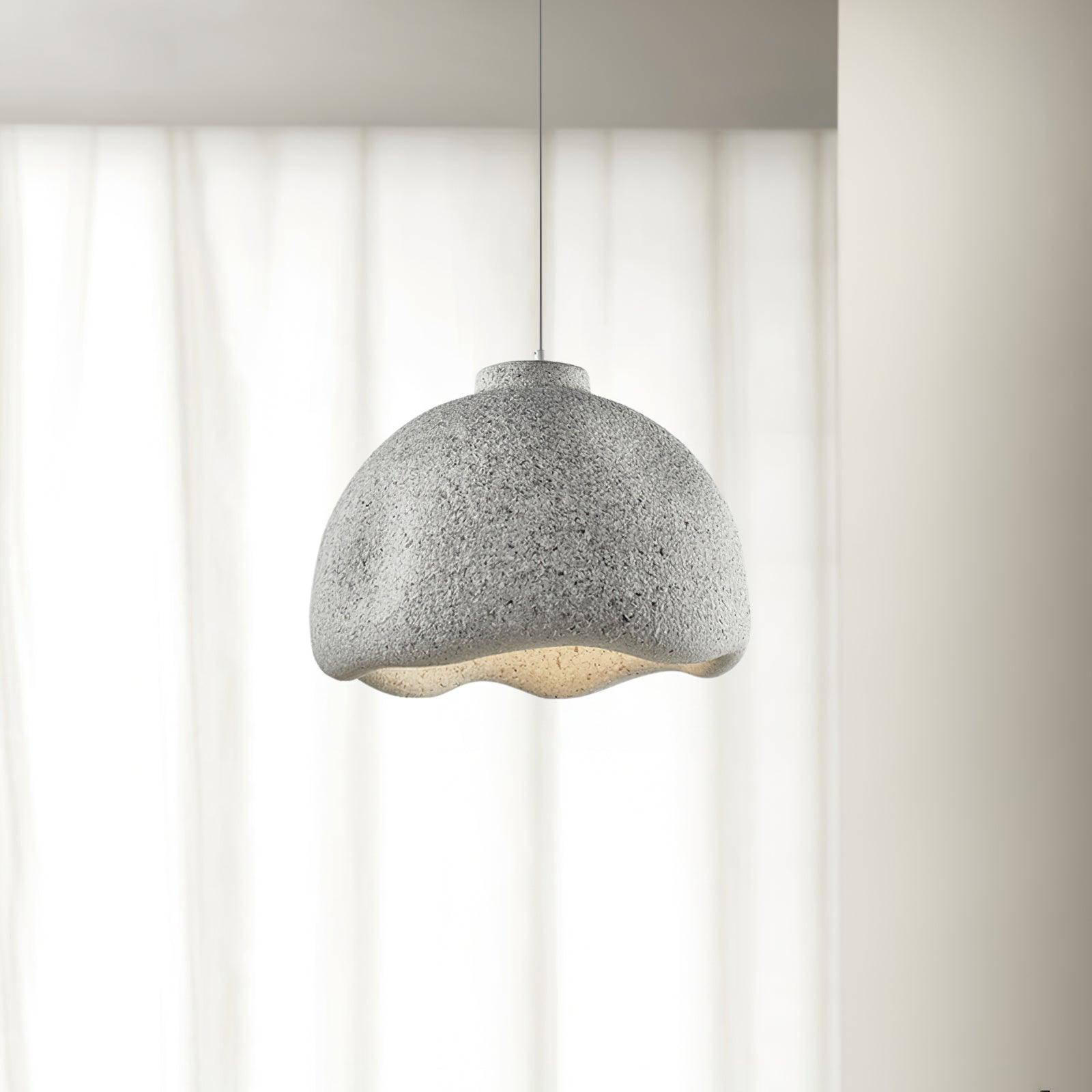 Icarila Modern Minimalist Speckled Metal Plastic Pendant Lamp - Letslighting