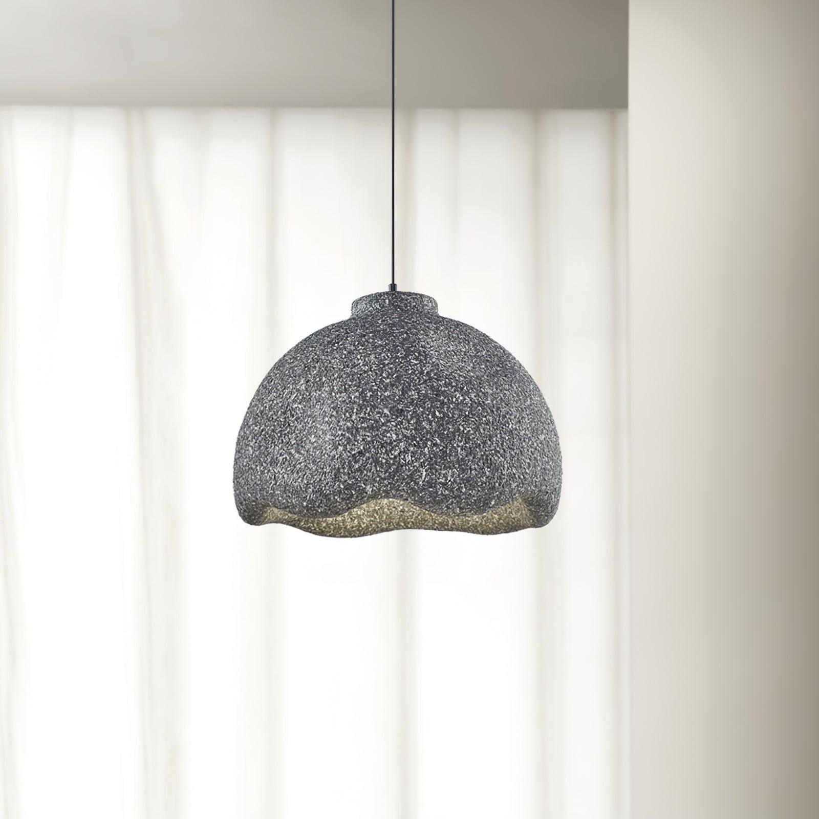 Icarila Modern Minimalist Speckled Metal Plastic Pendant Lamp - Letslighting