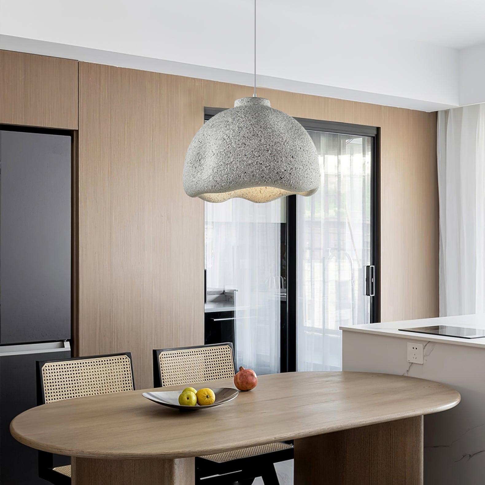 Icarila Modern Minimalist Speckled Metal Plastic Pendant Lamp - Letslighting