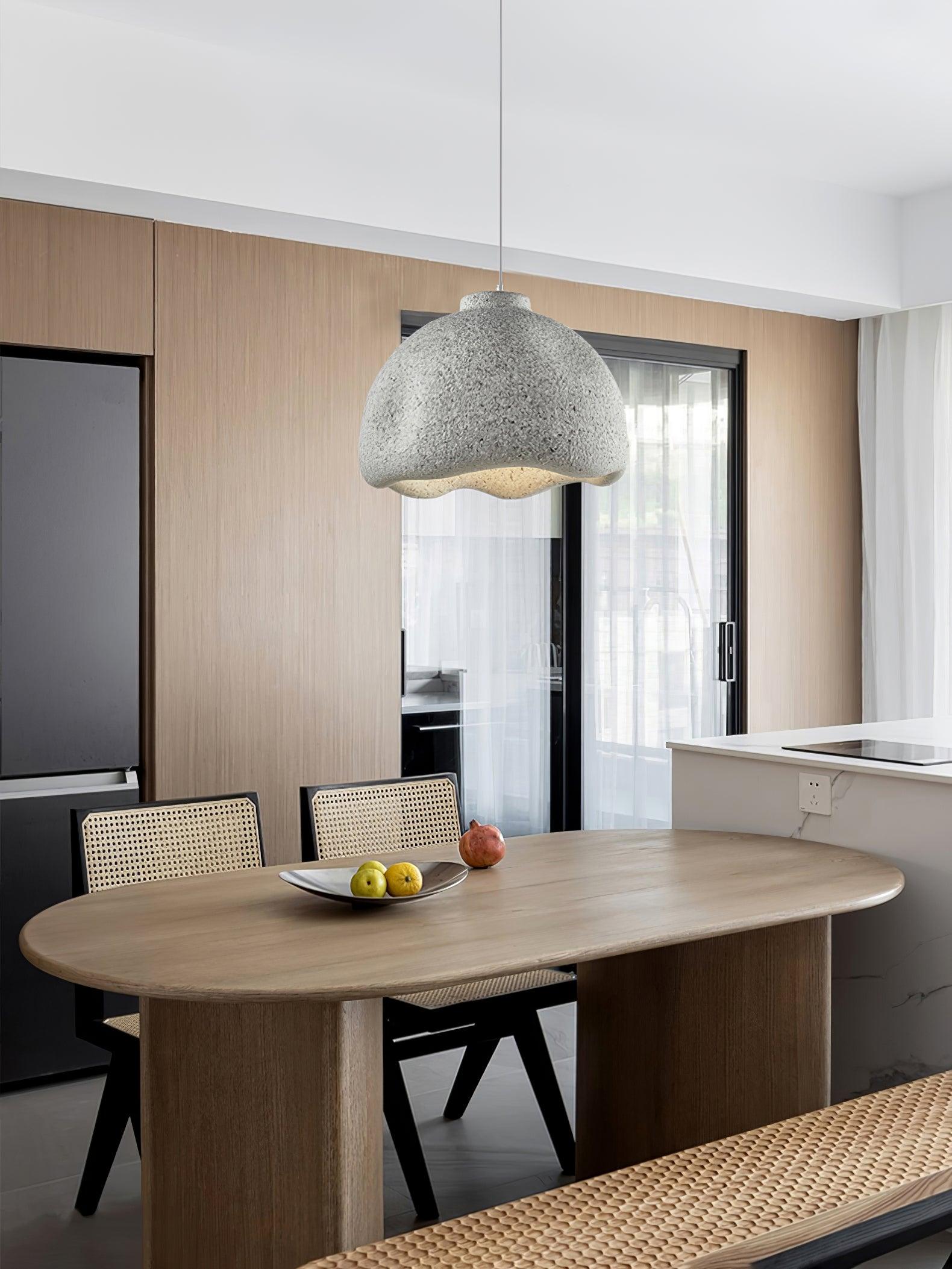 Icarila Modern Minimalist Speckled Metal Plastic Pendant Lamp - Letslighting