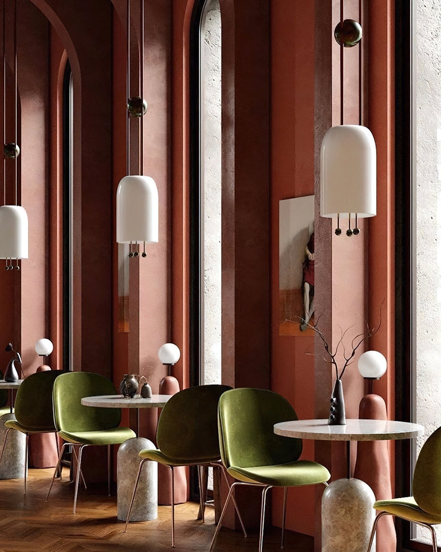 Voloraris Traditional Elegance Metal Glass Pendant Light - Letslighting