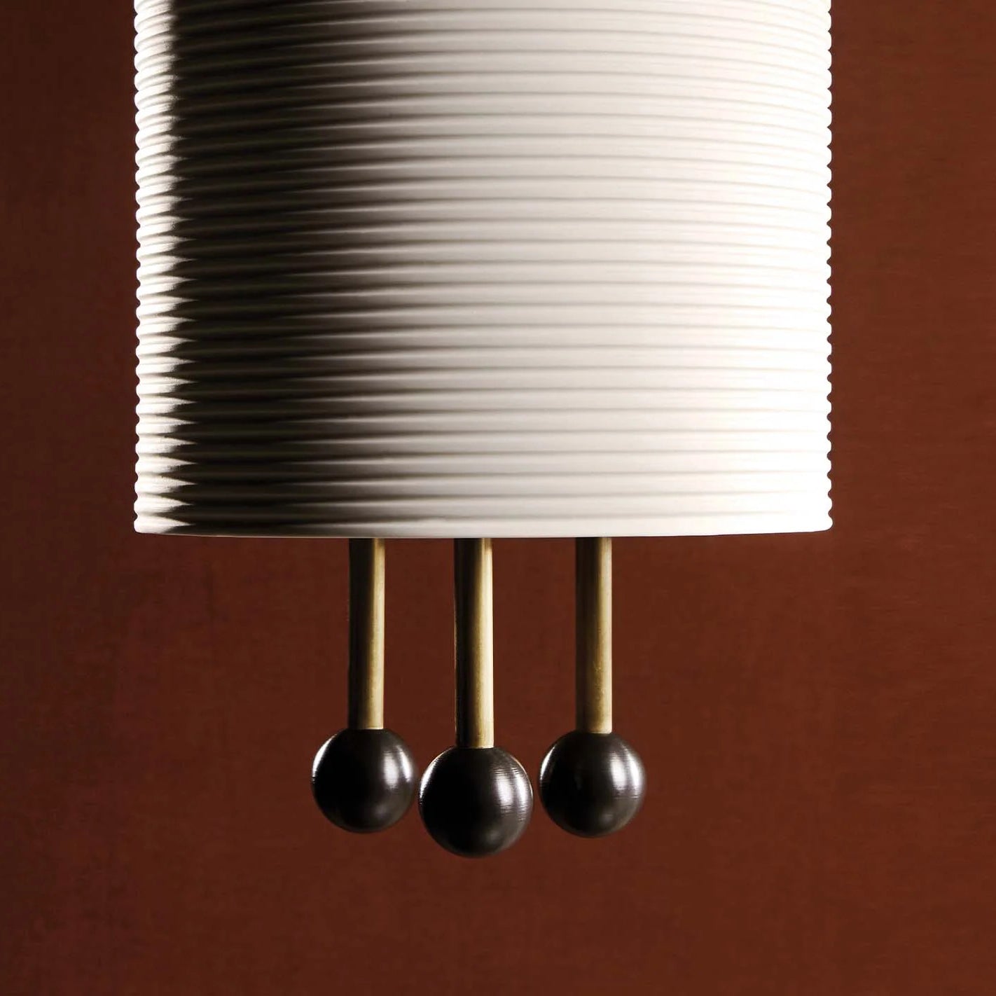 Voloraris Traditional Elegance Metal Glass Pendant Light - Letslighting
