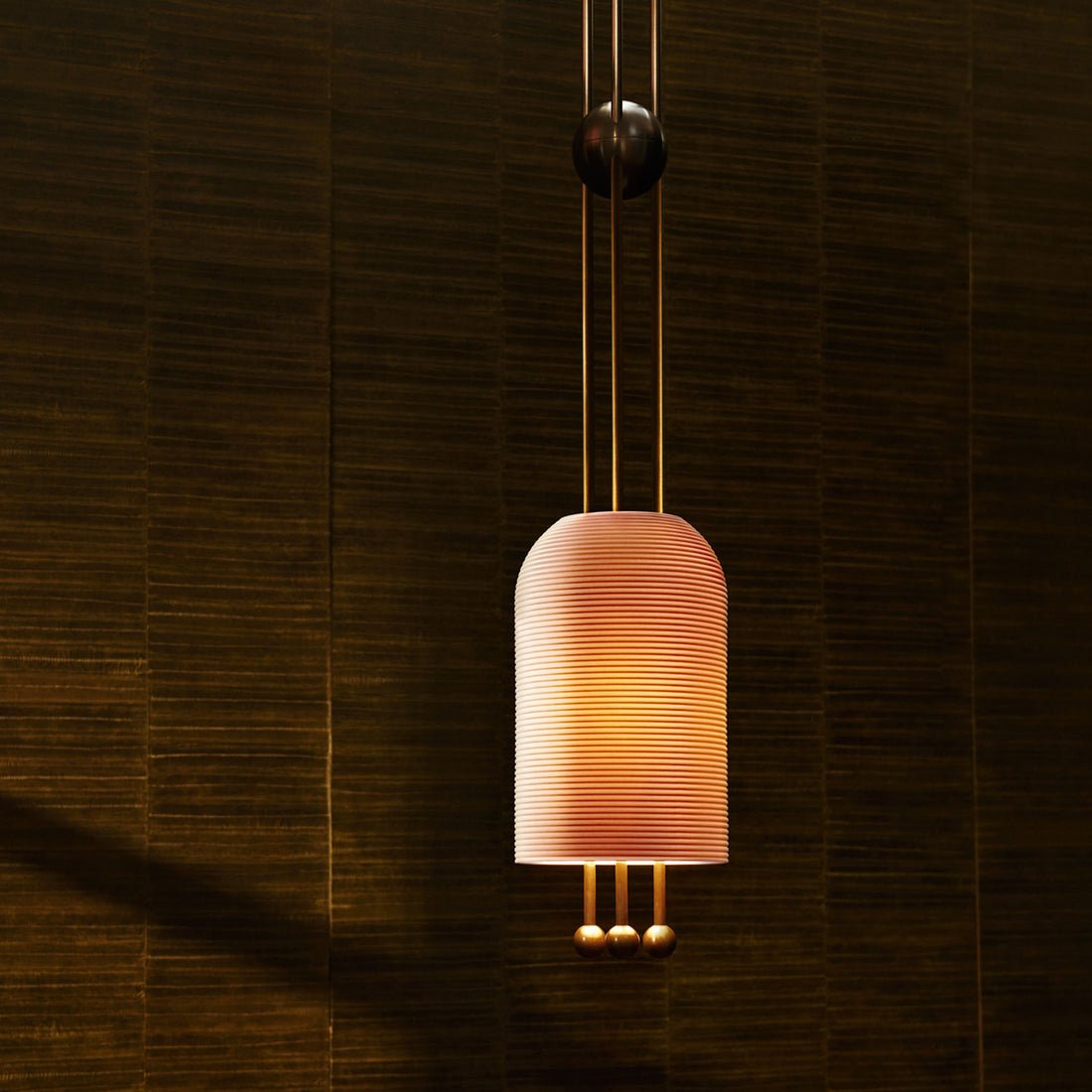 Voloraris Traditional Elegance Metal Glass Pendant Light - Letslighting