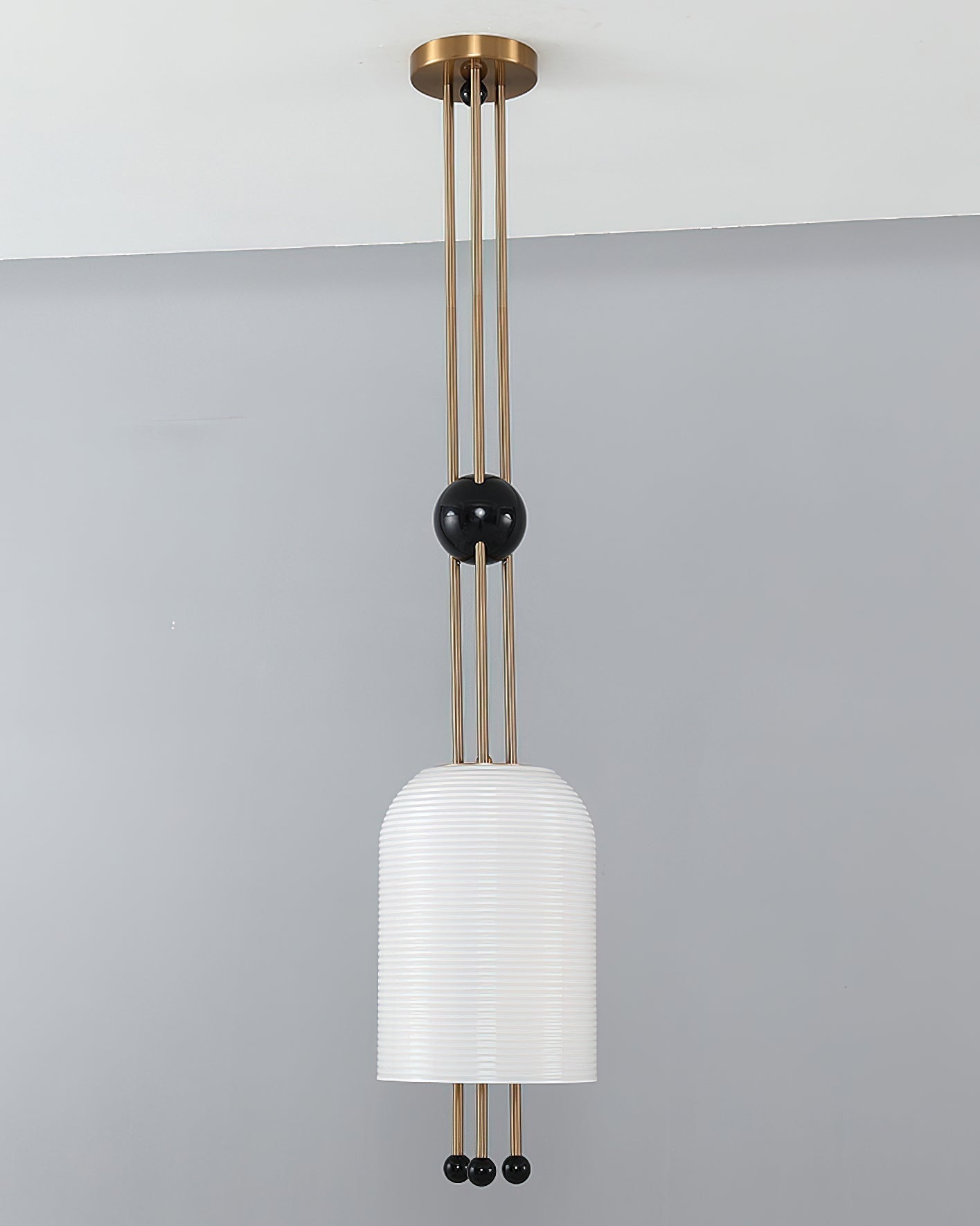 Voloraris Traditional Elegance Metal Glass Pendant Light - Letslighting