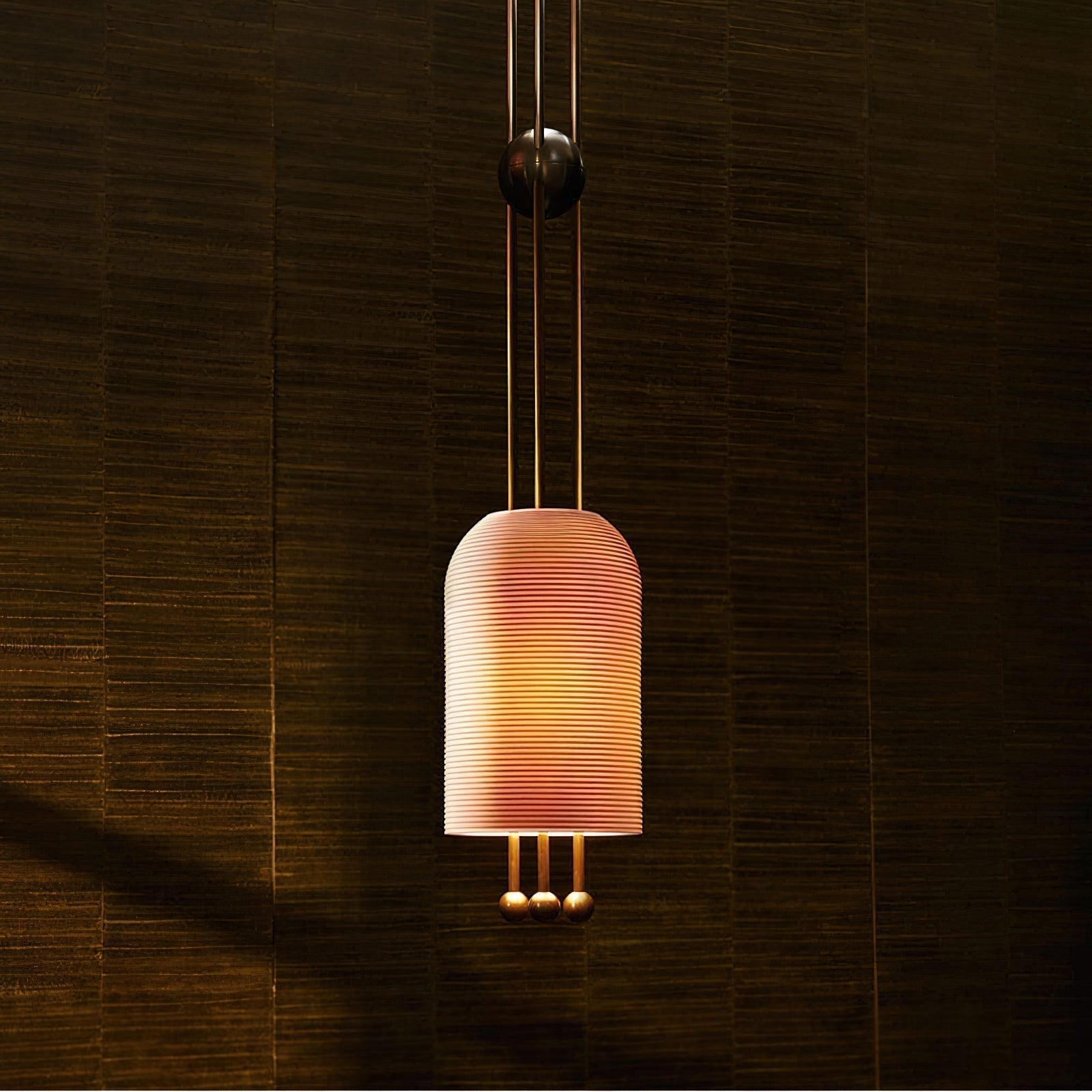 Voloraris Traditional Elegance Metal Glass Pendant Light - Letslighting