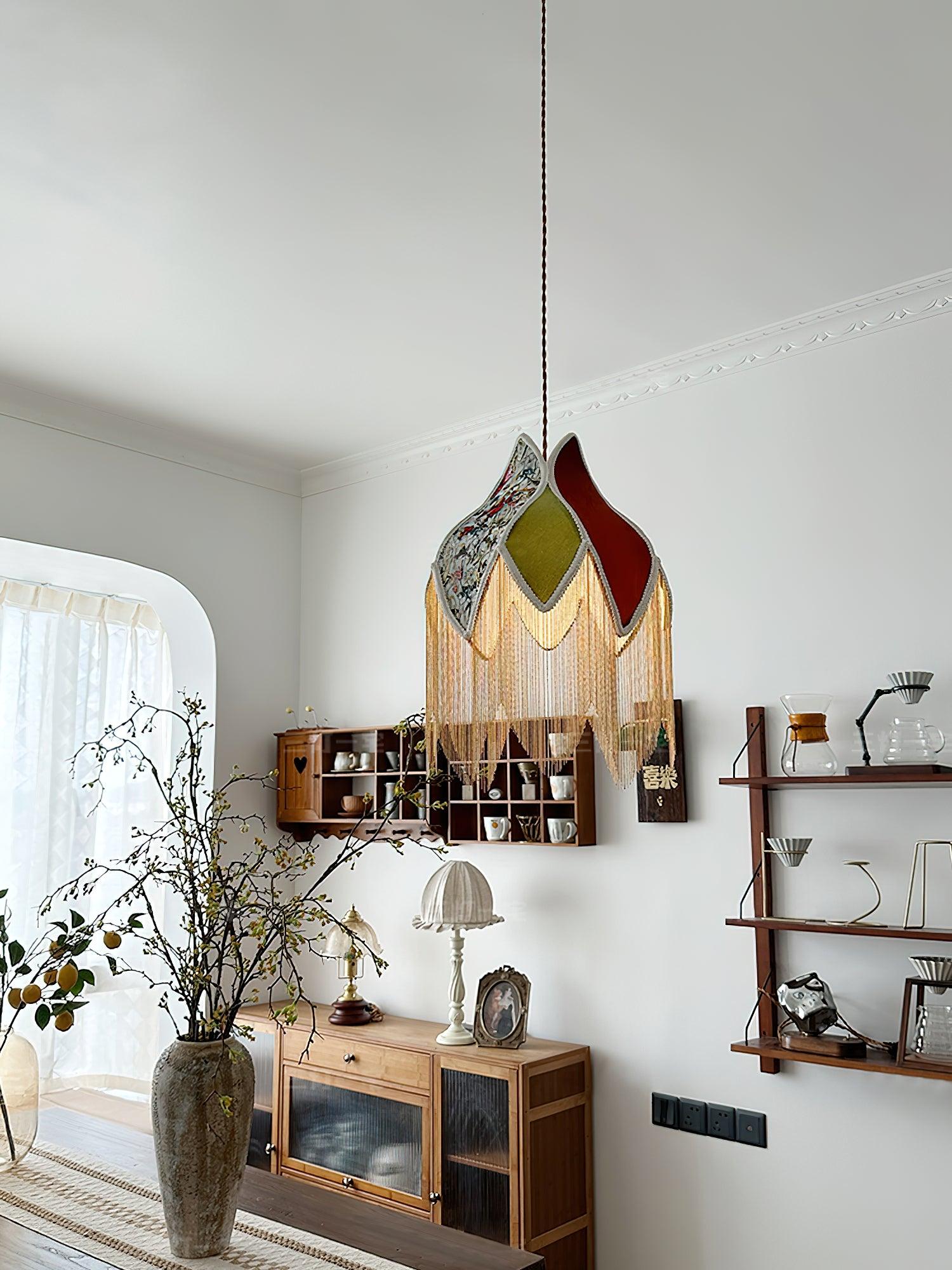 Bette Fringed Pendant Lamp - Letslighting