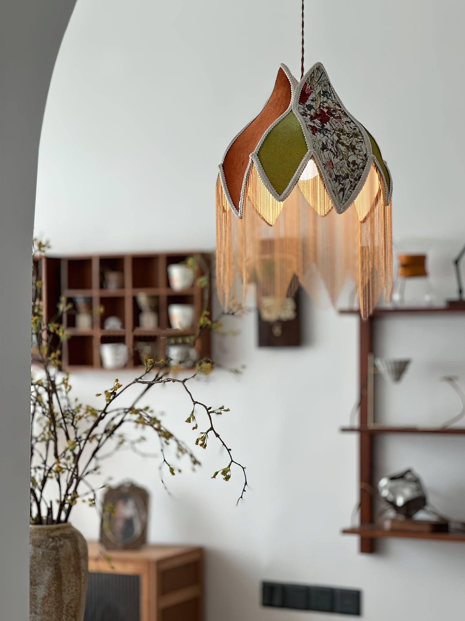 Bette Fringed Pendant Lamp - Letslighting