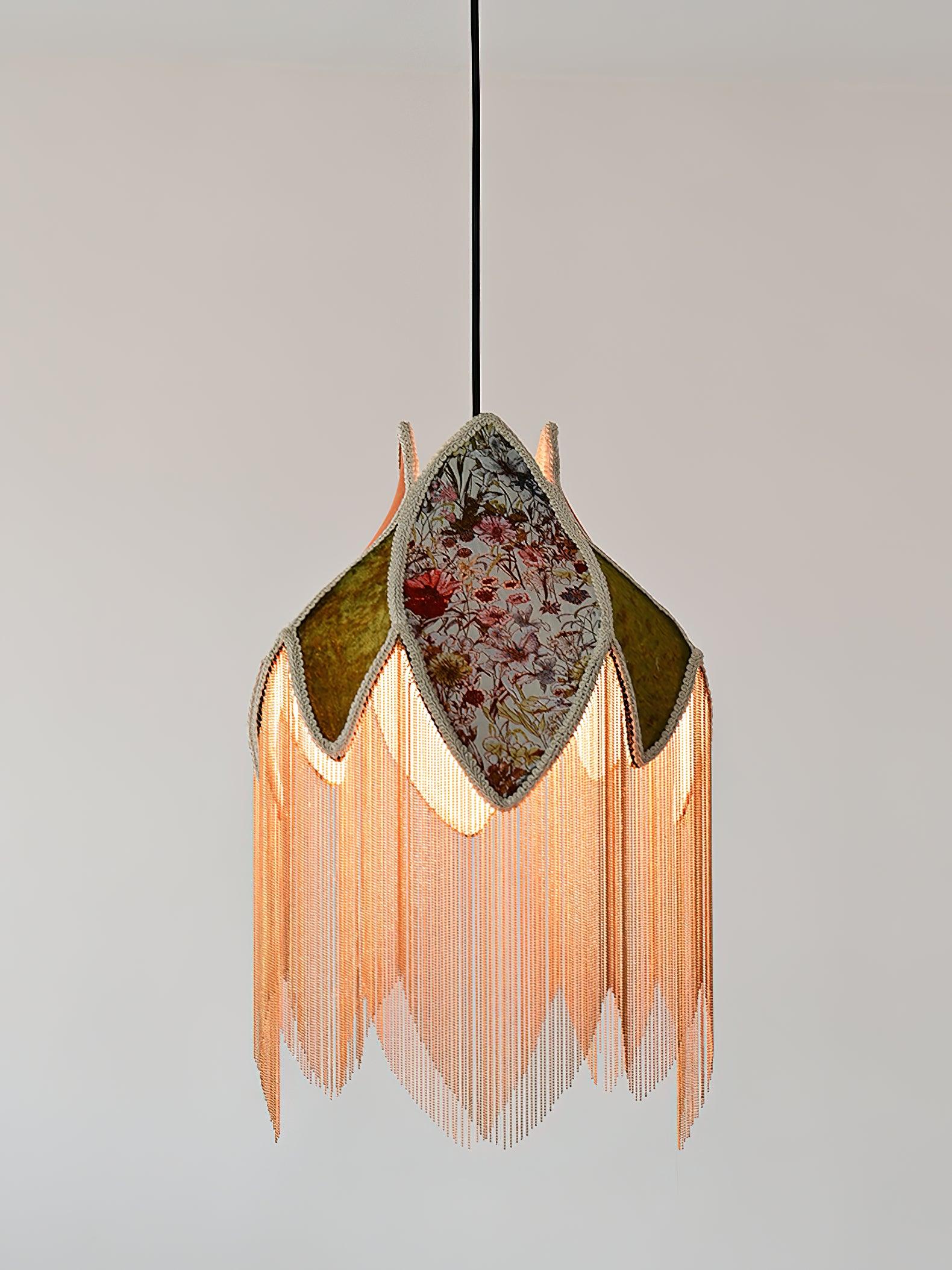 Bette Fringed Pendant Lamp - Letslighting