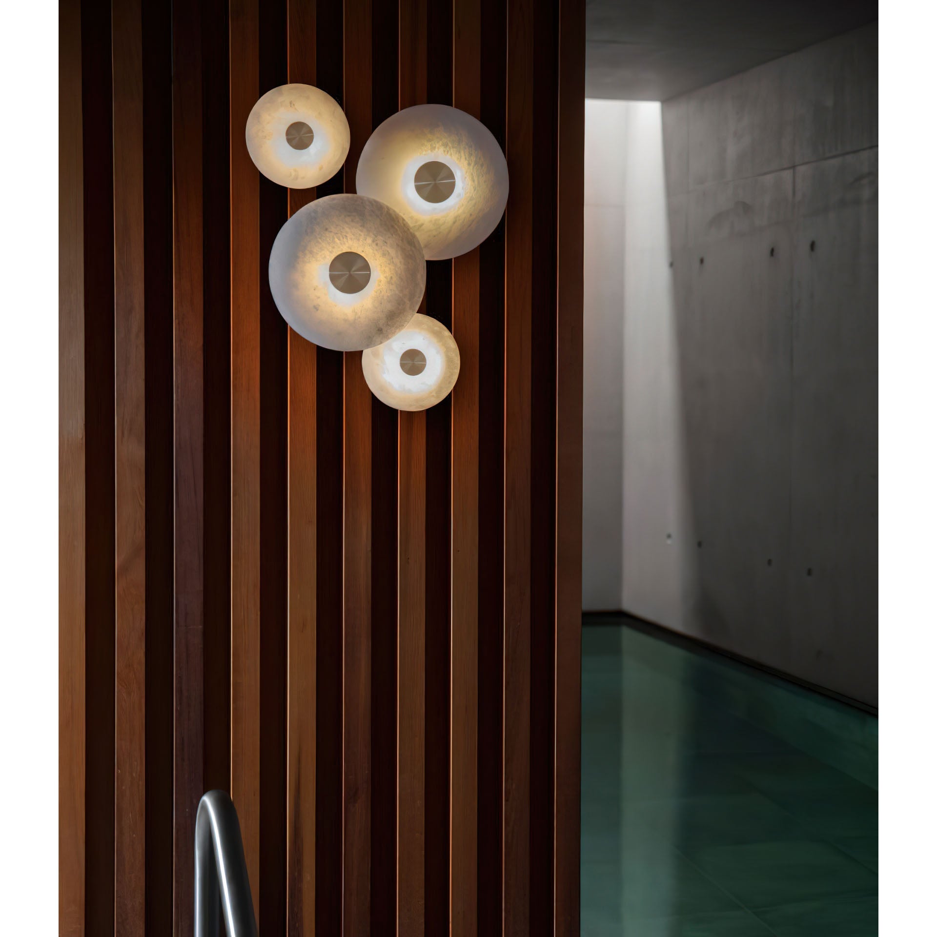 Ildvuvyu Modern Minimalist Alabaster Wall Lamp - Lamp Copper