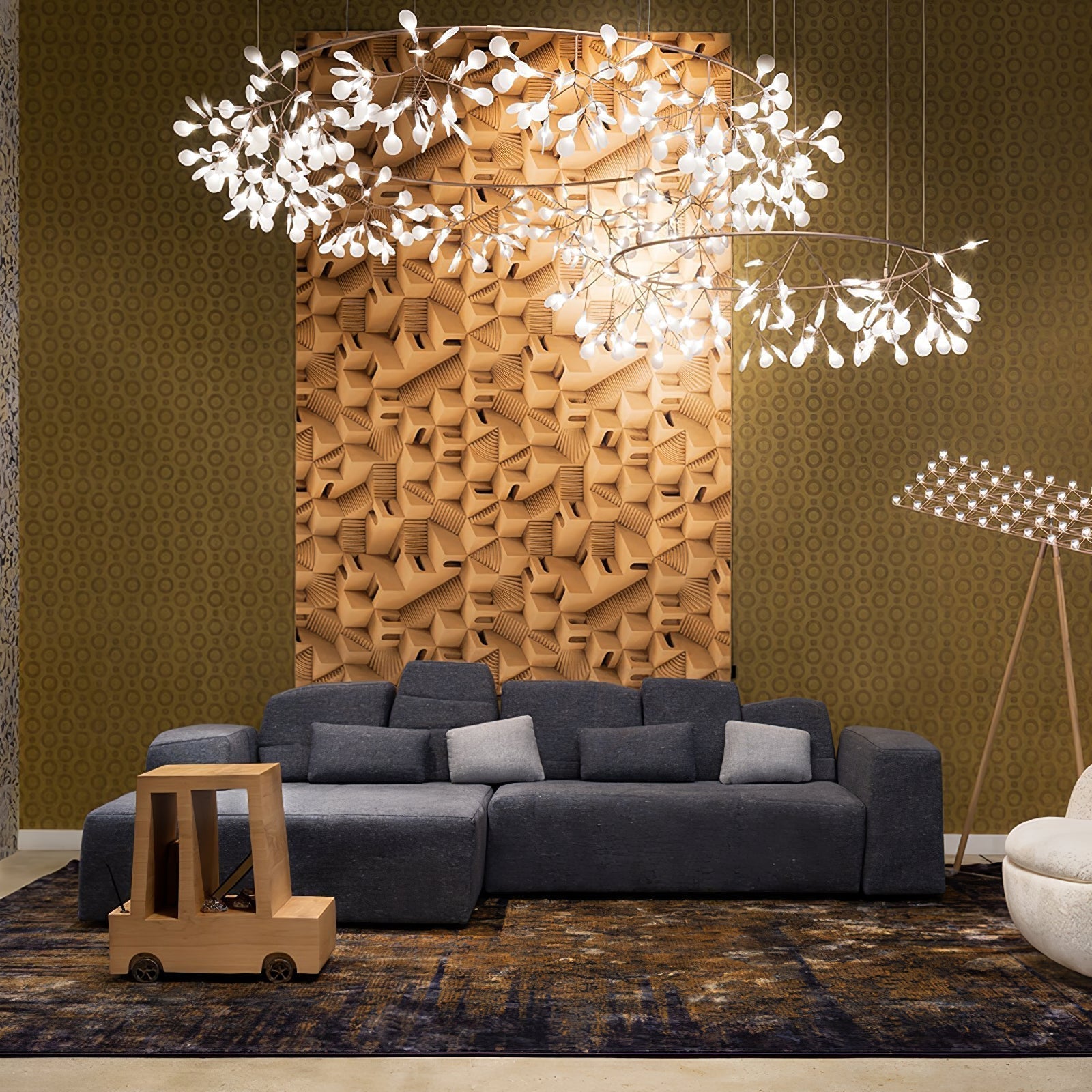 Big O Firefly LED Chandelier - Letslighting