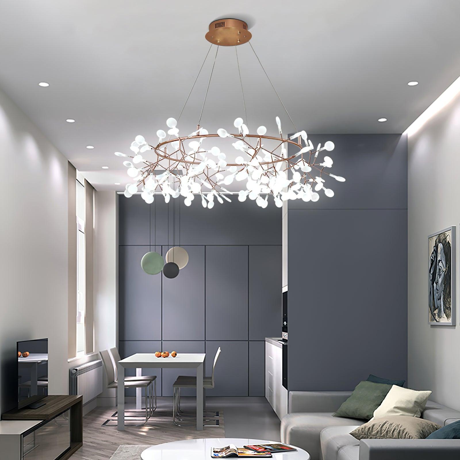 Big O Firefly LED Chandelier - Letslighting