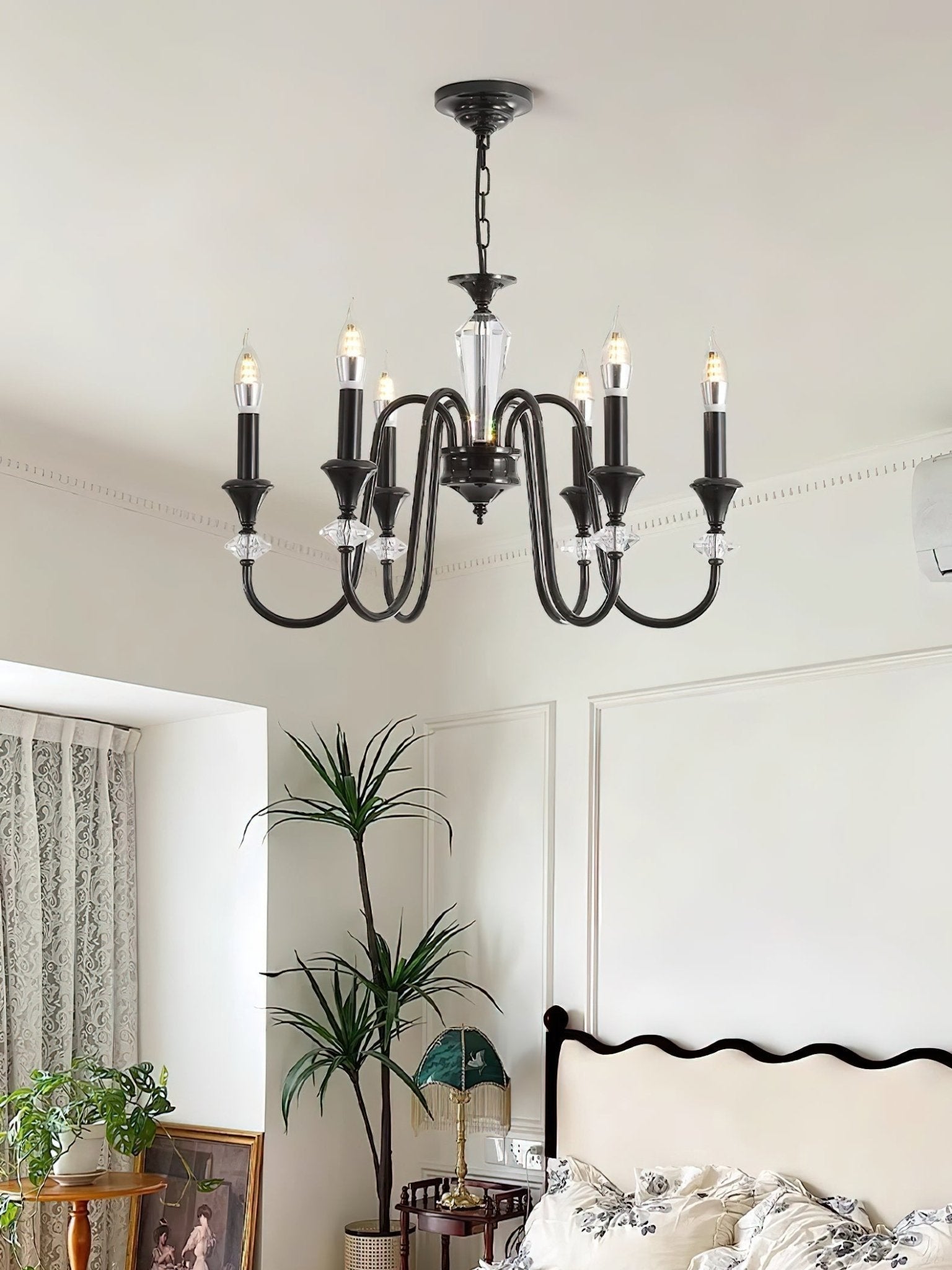 Noir Candelabra Chandelier - Letslighting