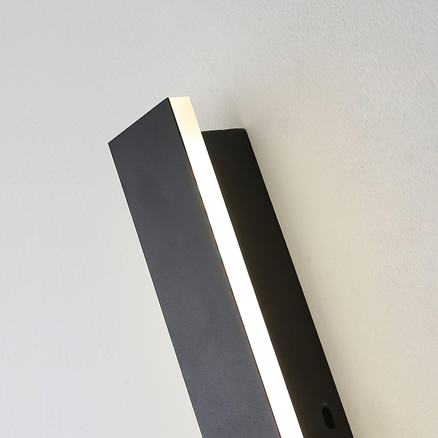 Long Strip Solar Outdoor Sconce - Letslighting