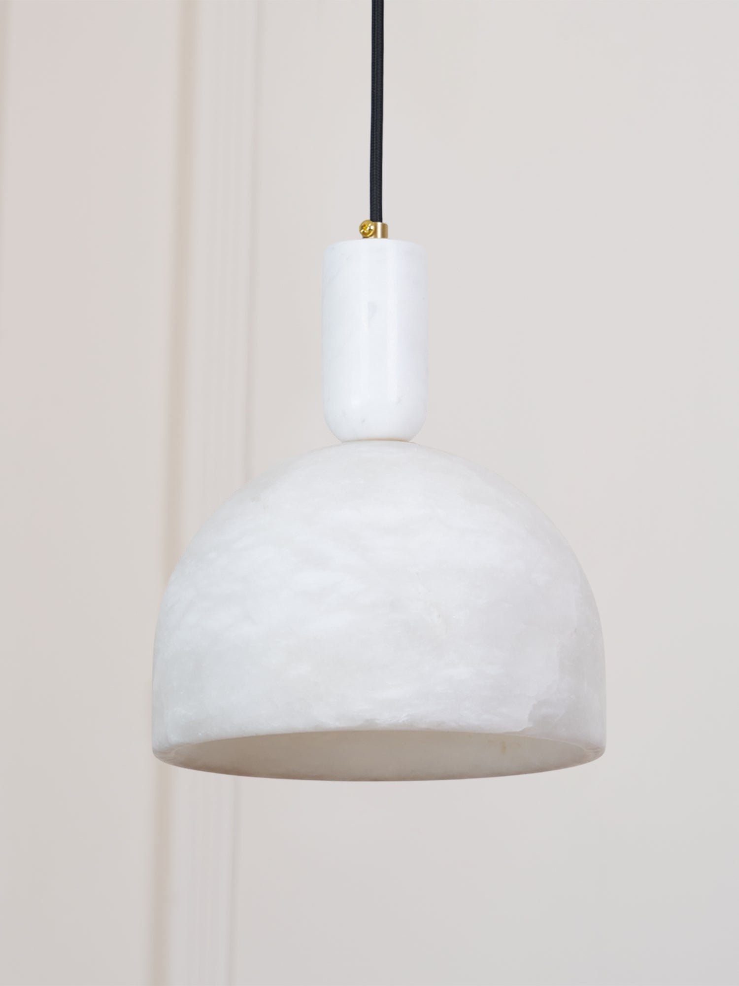 Ulcaris Modern Minimalist Alabaster Pendnat Light - Lamp Copper