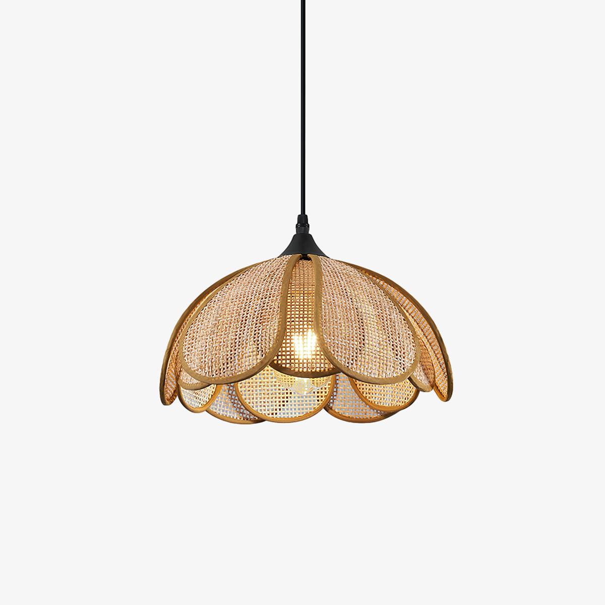 Bloom Rattan Pendant Lamp - Letslighting