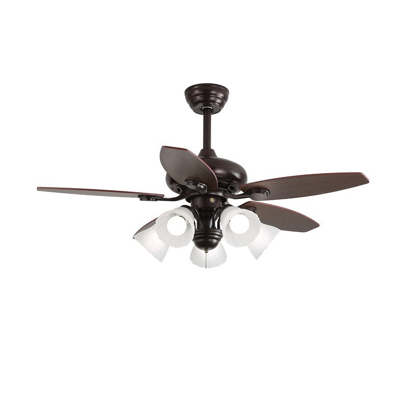 Ventilador de Techo Elora Vintage con Luz