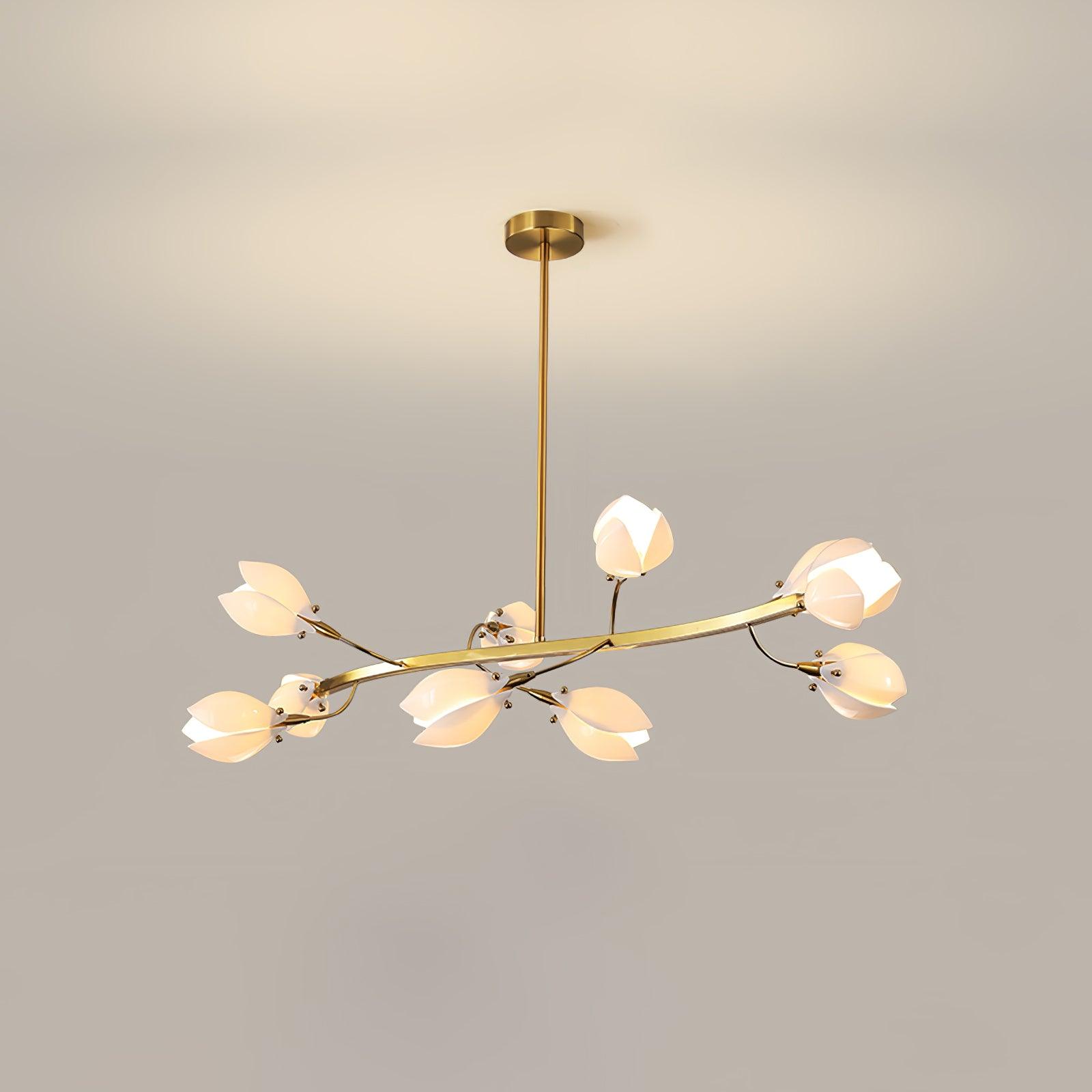 Porcelain Magnolia Chandelier - Letslighting