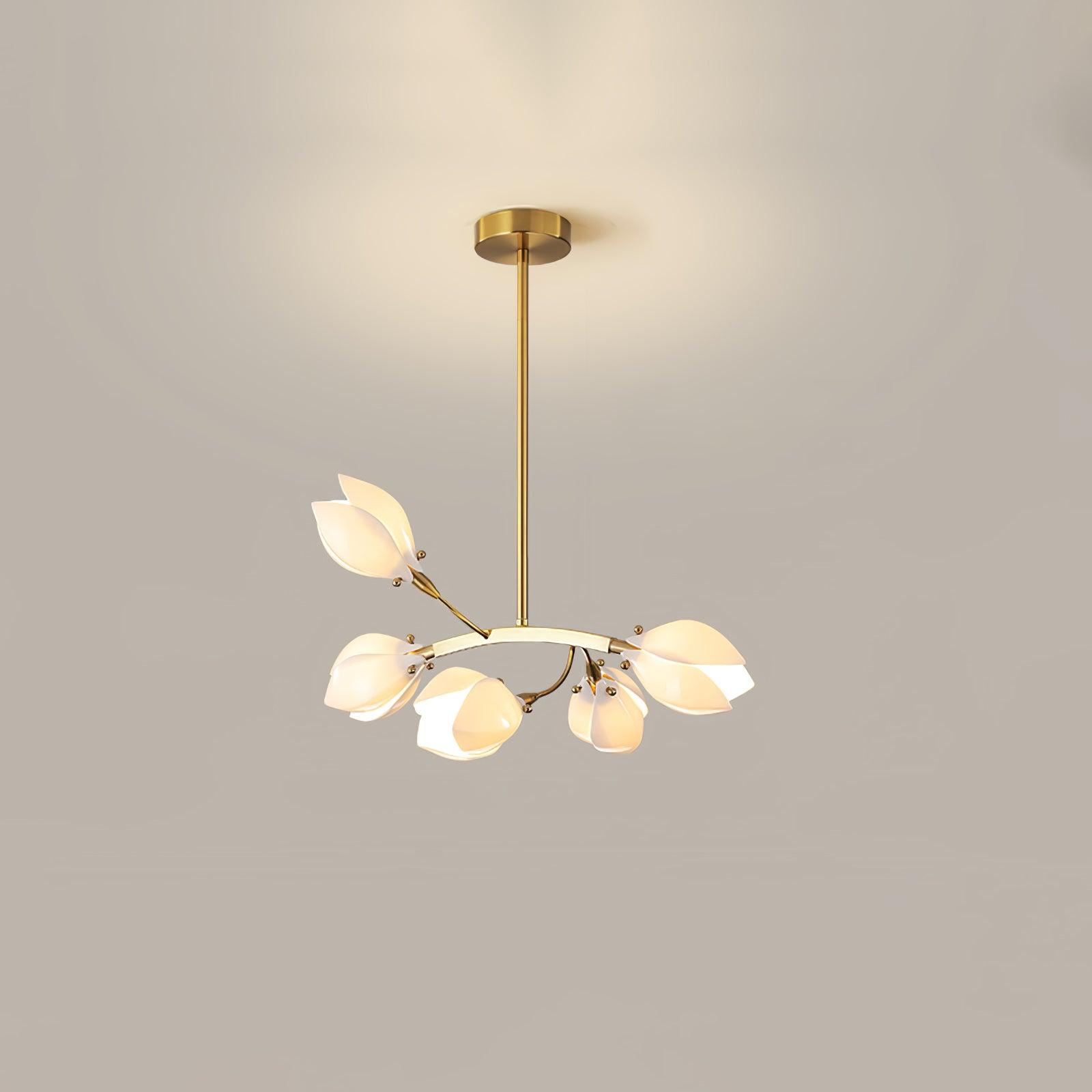 Porcelain Magnolia Chandelier - Letslighting