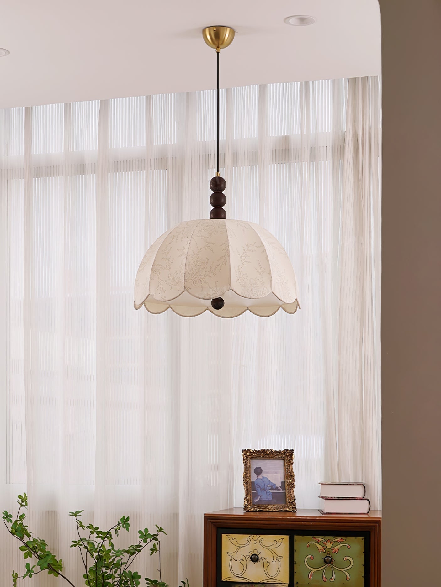 Blossom Fabric Pendant Light - Letslighting