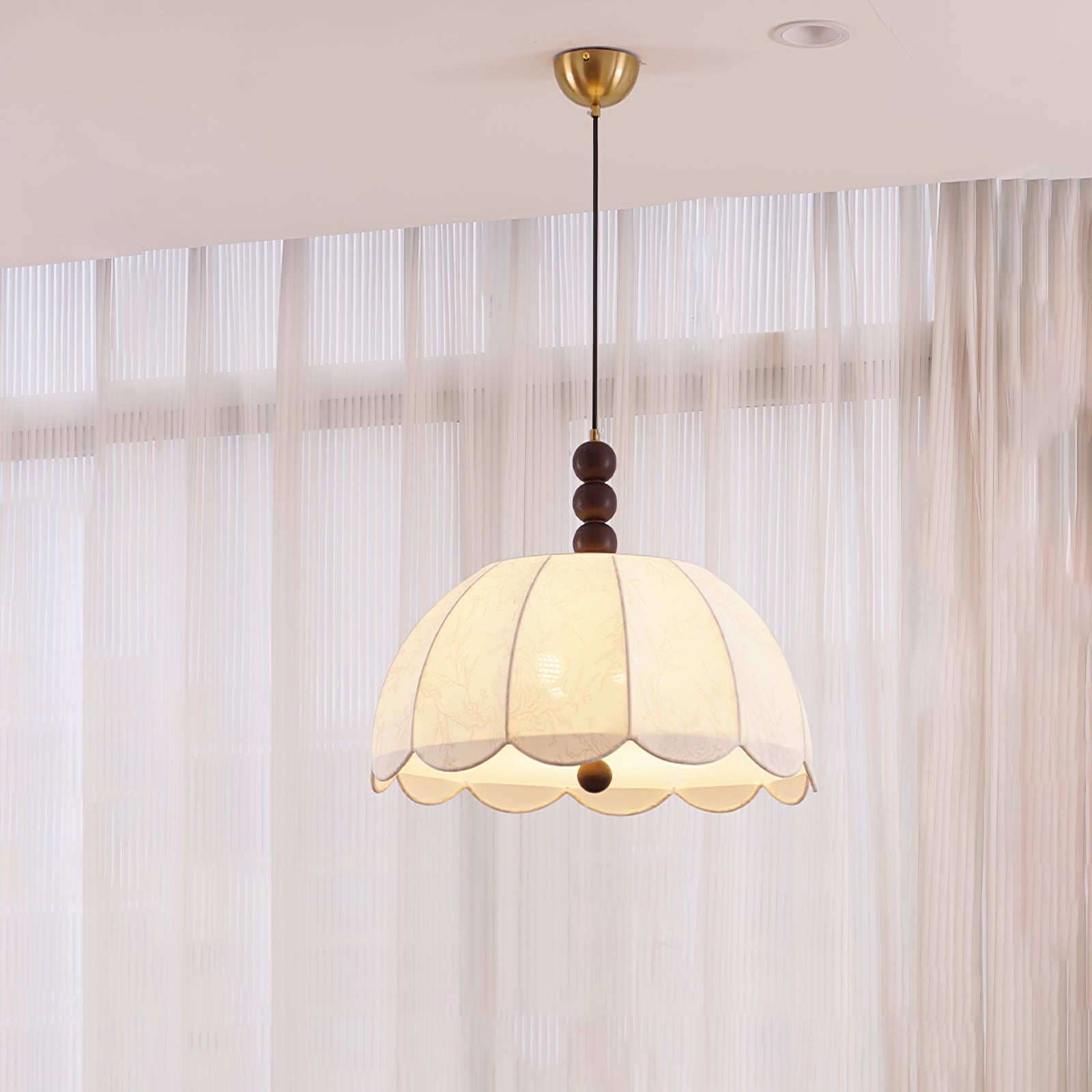 Blossom Fabric Pendant Light - Letslighting