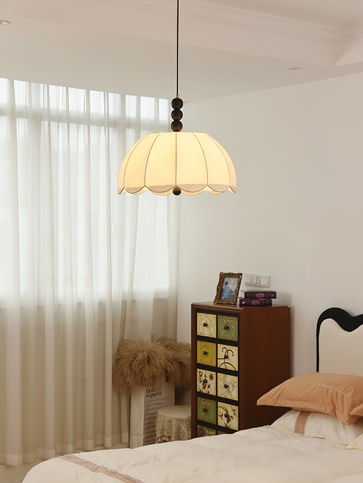 Blossom Fabric Pendant Light - Letslighting