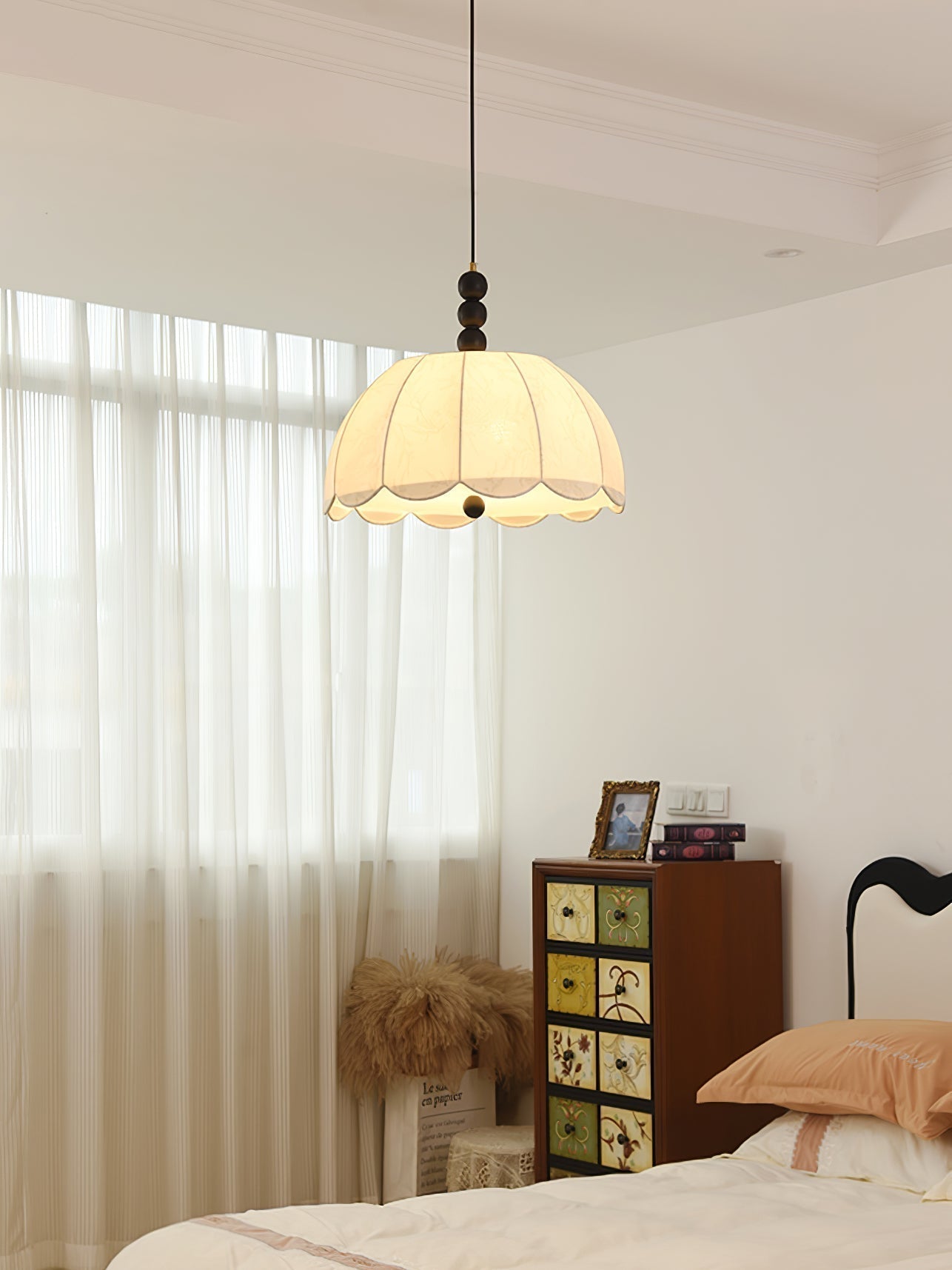 Blossom Fabric Pendant Light - Letslighting
