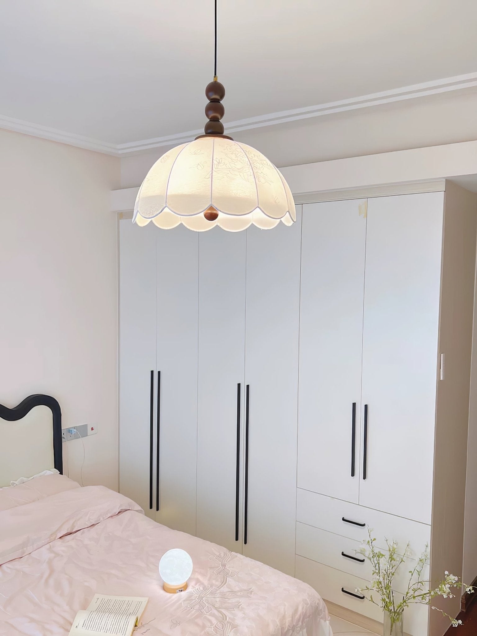 Blossom Fabric Pendant Light - Letslighting