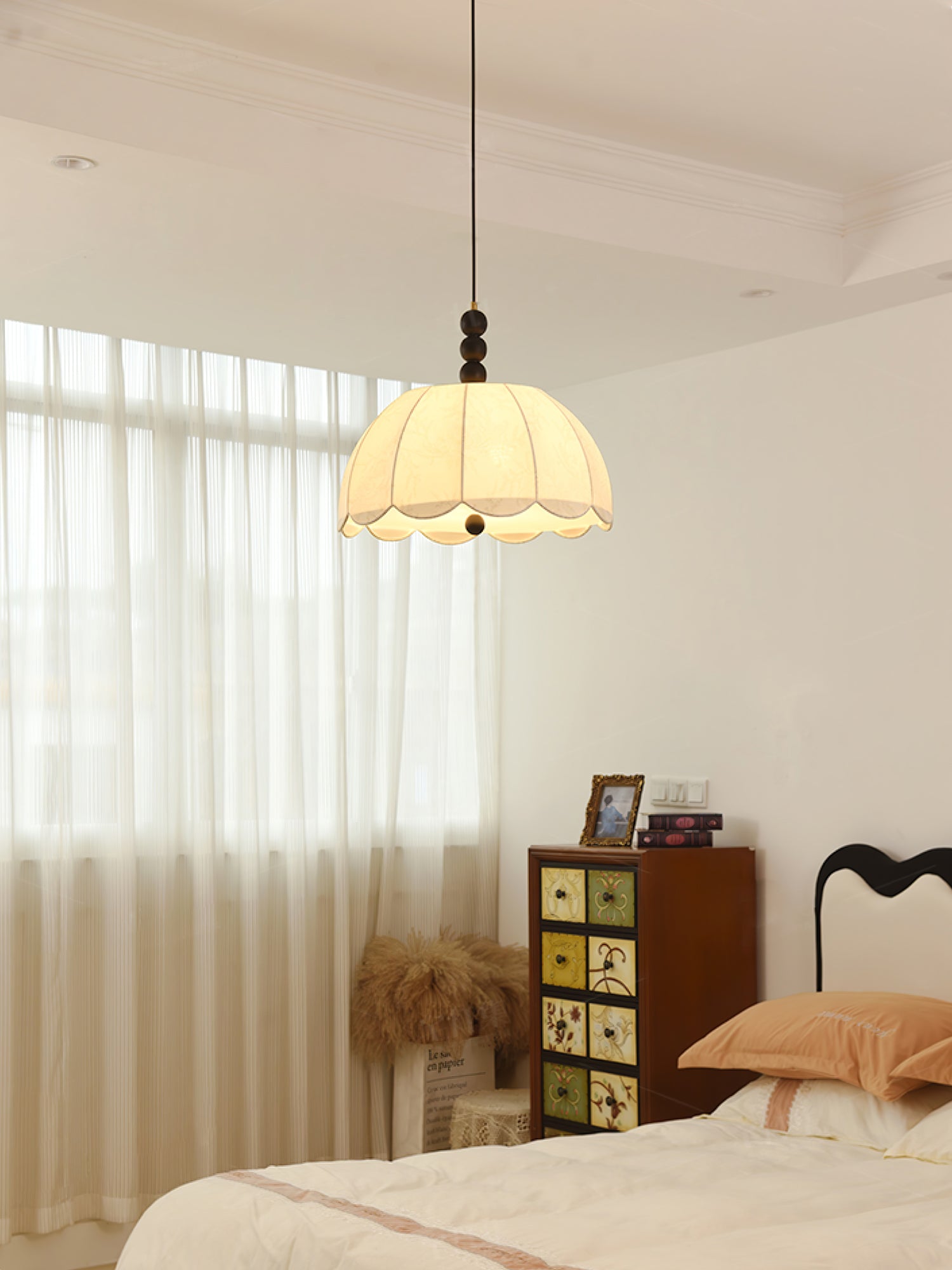 Blossom Fabric Pendant Light - Letslighting