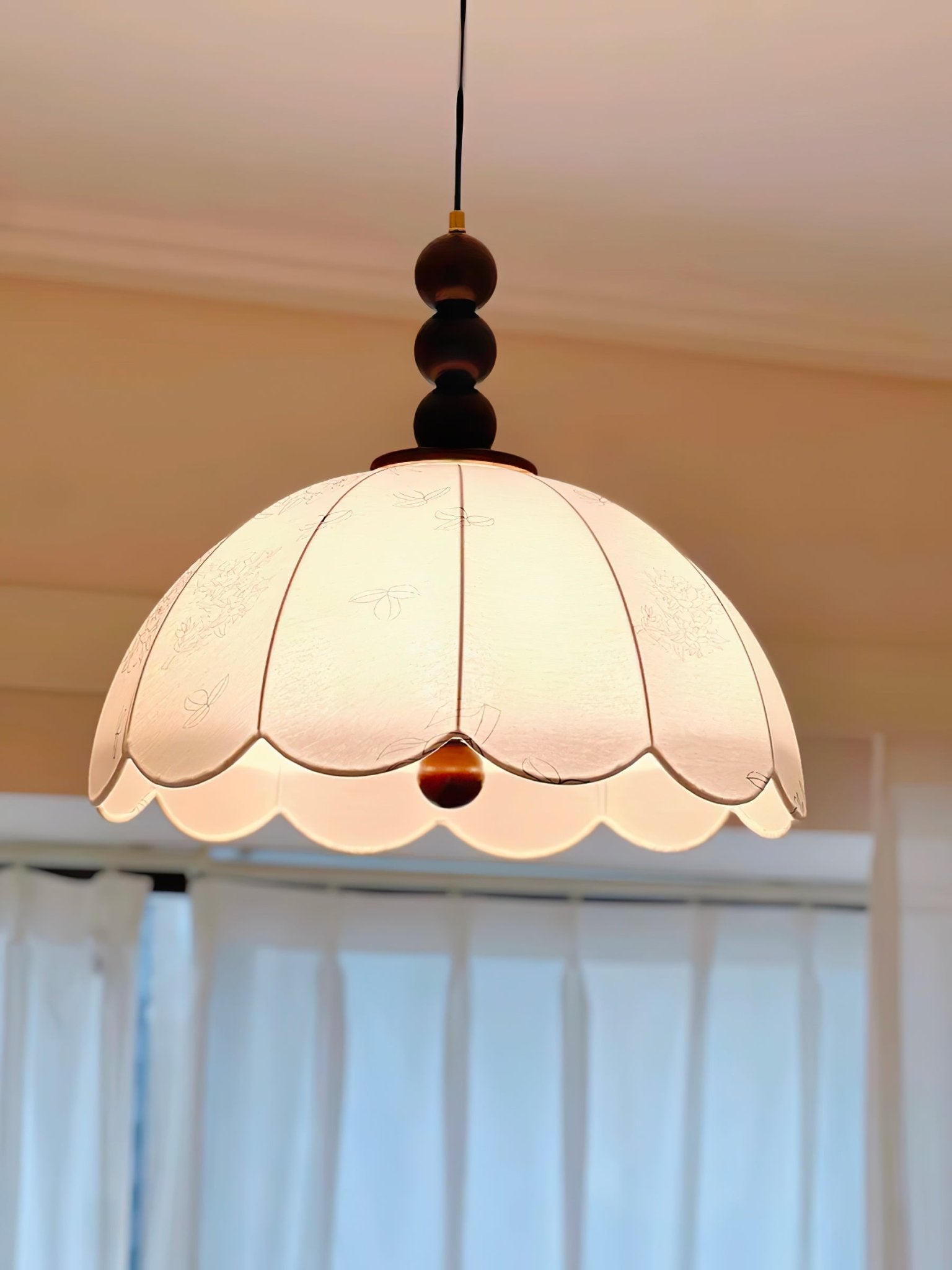 Blossom Fabric Pendant Light - Letslighting