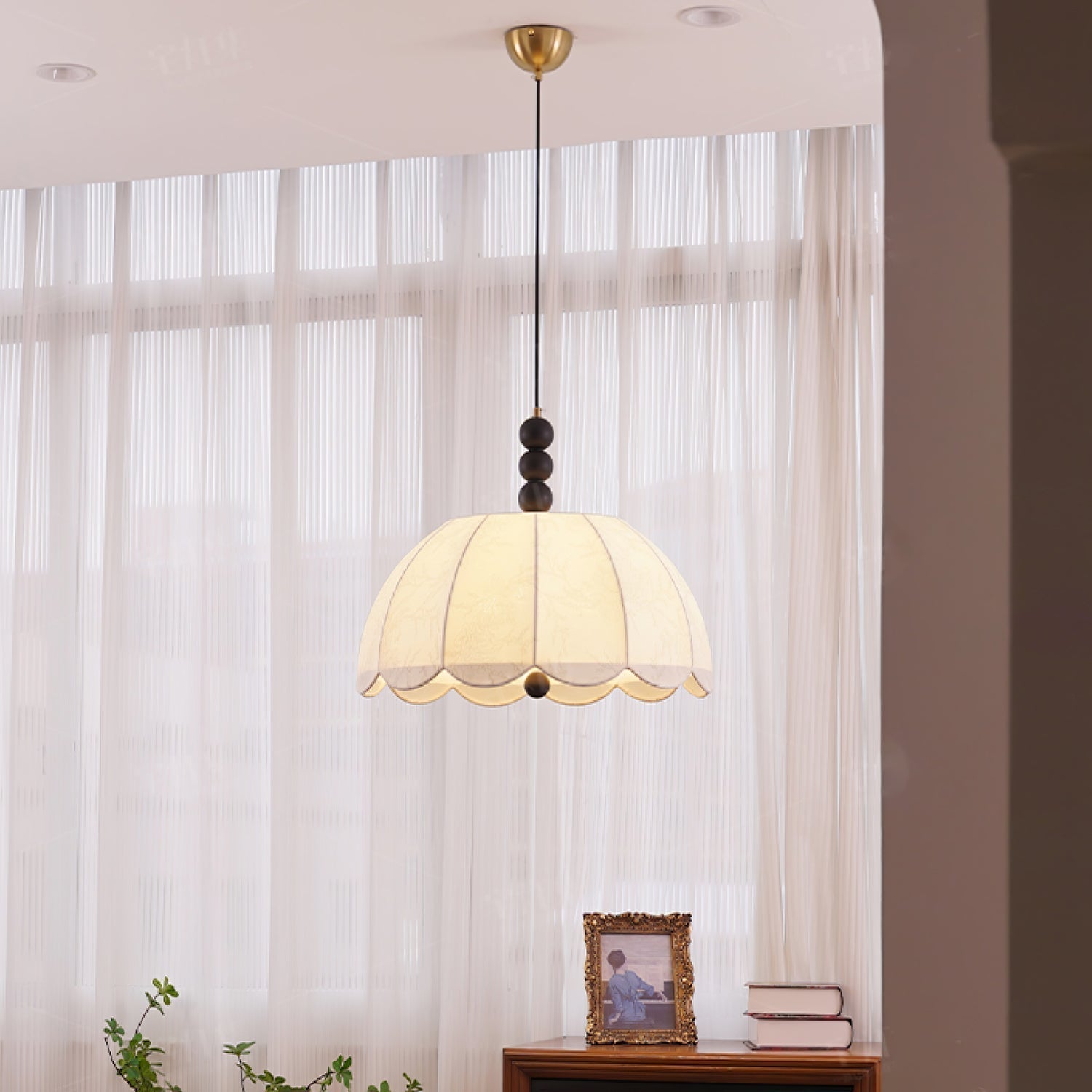 Blossom Fabric Pendant Light - Letslighting