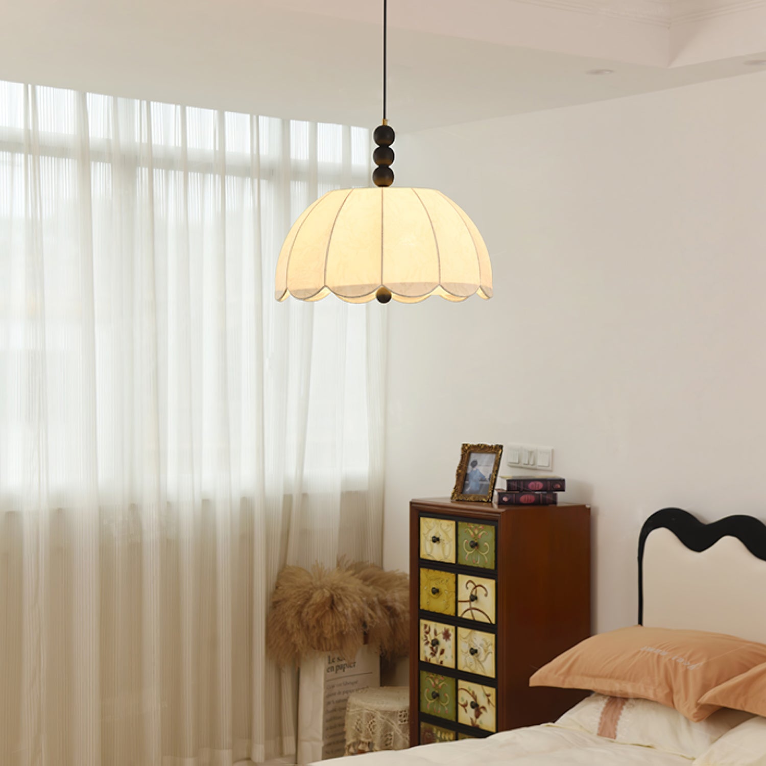 Blossom Fabric Pendant Light - Letslighting