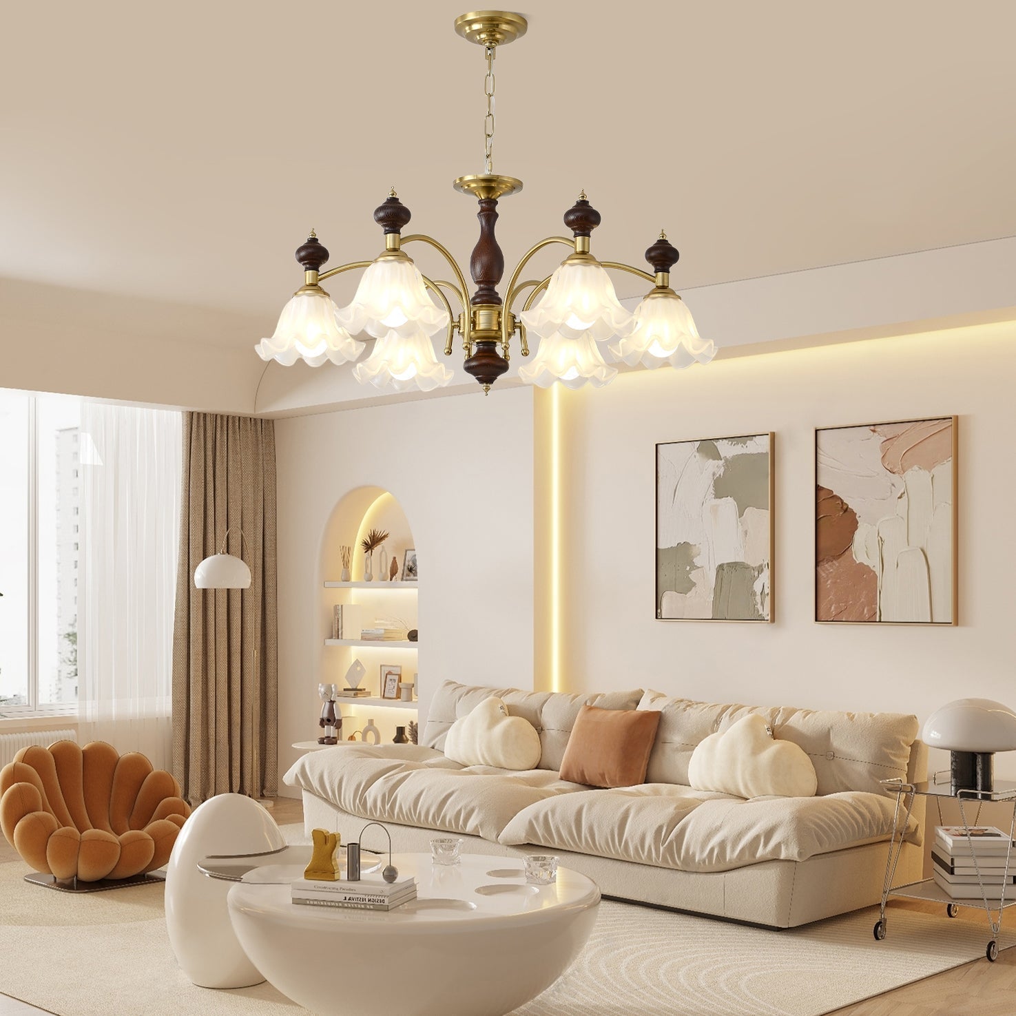 Blossom Flowers Chandelier - Letslighting