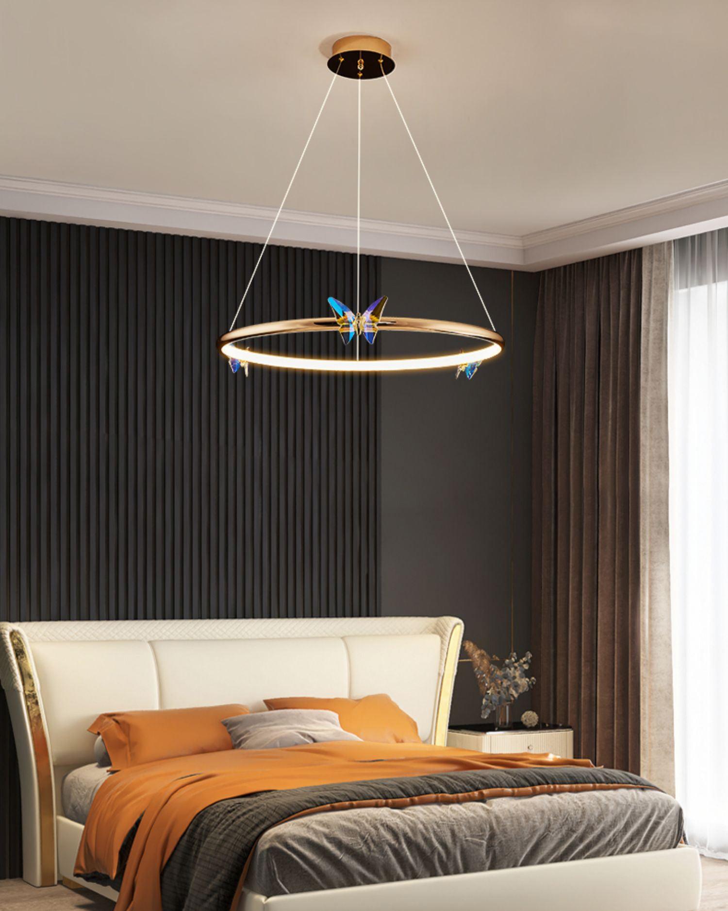 Blue Butterfly Chandelier - Letslighting