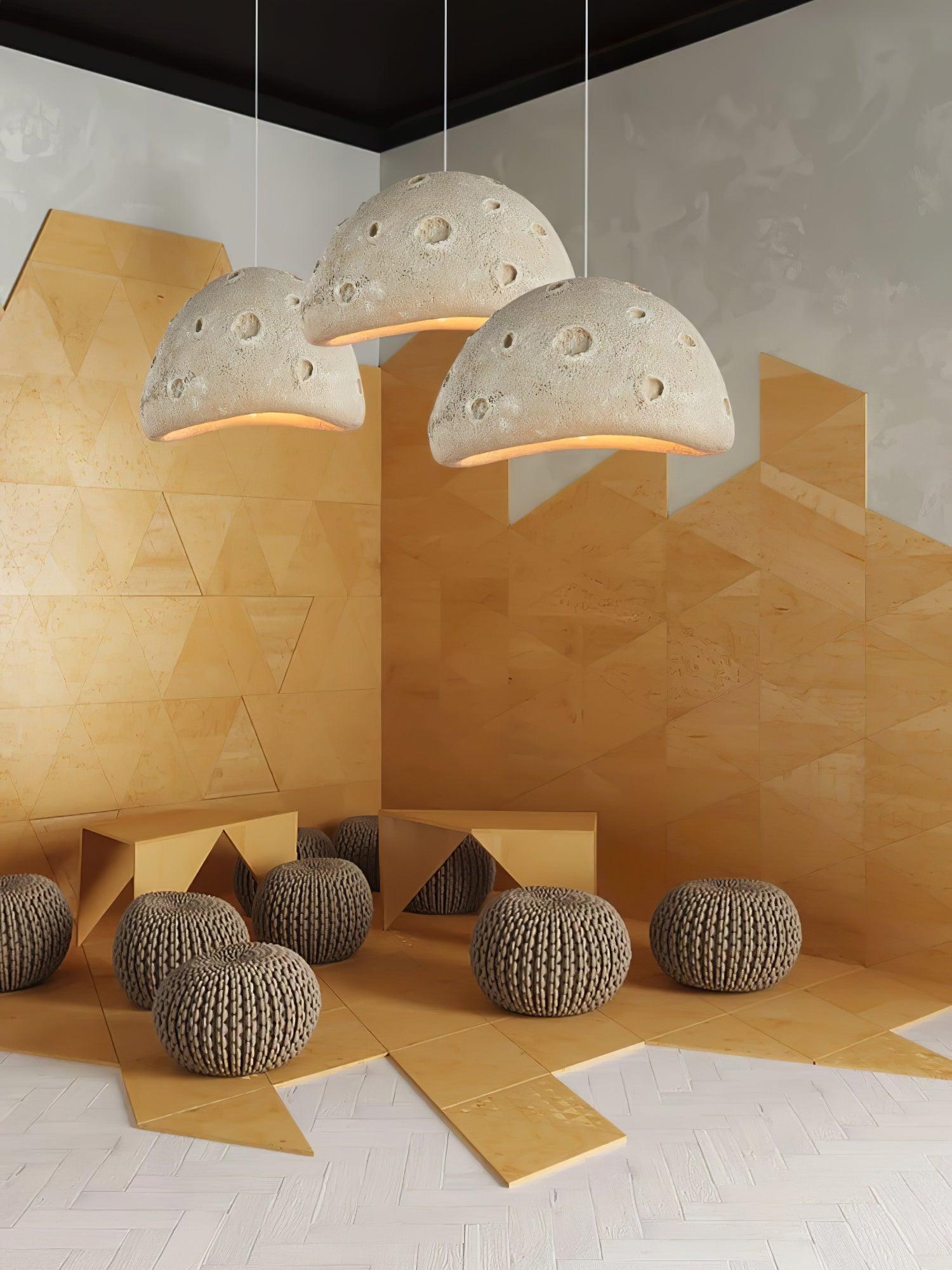 Mydorel Modern Minimalist Planet Metal Plastic Pendant Lamp - Letslighting