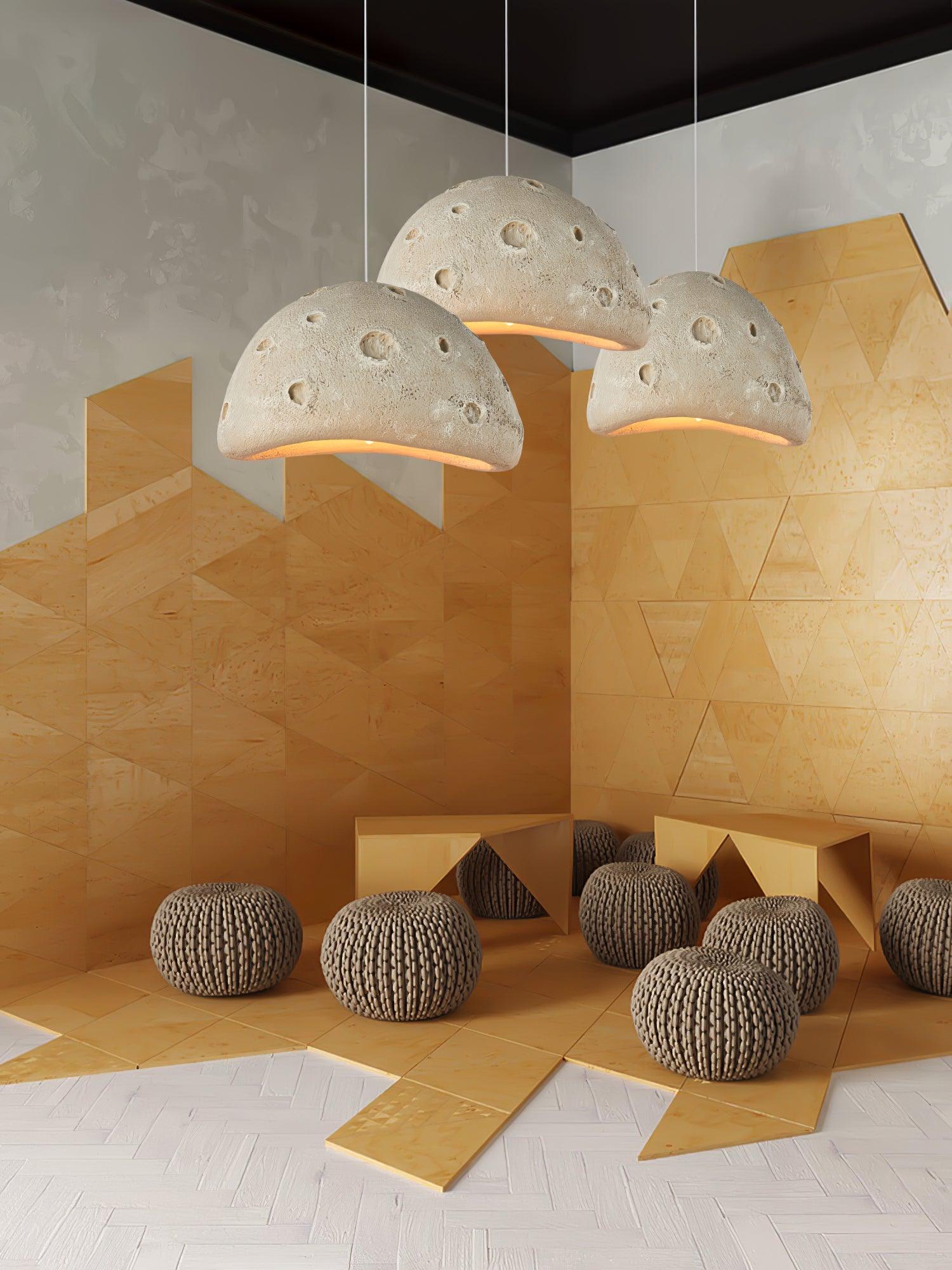 Mydorel Modern Minimalist Planet Metal Plastic Pendant Lamp - Letslighting