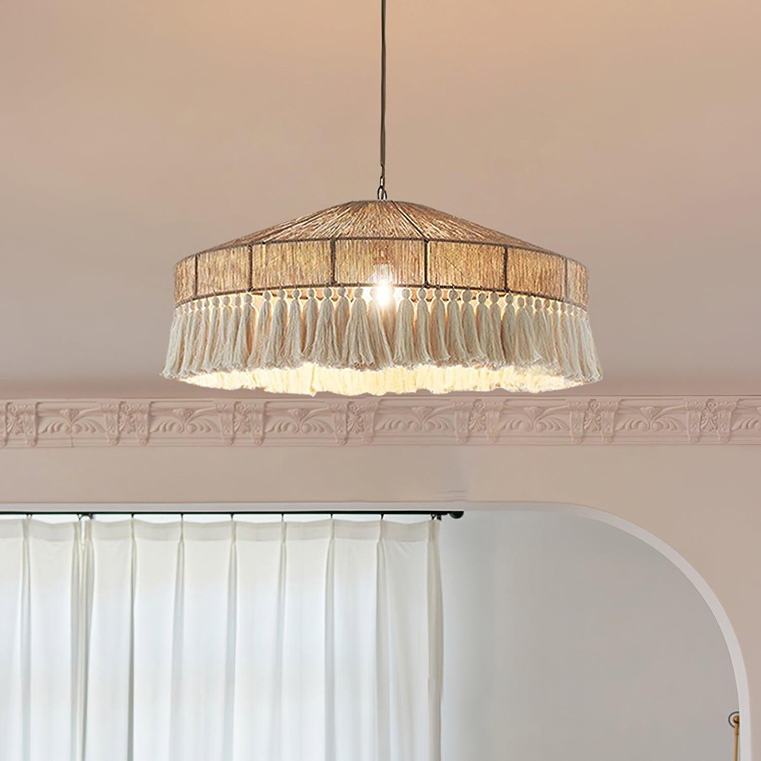 Vorenth Hemp Rope Pendant Light - Letslighting