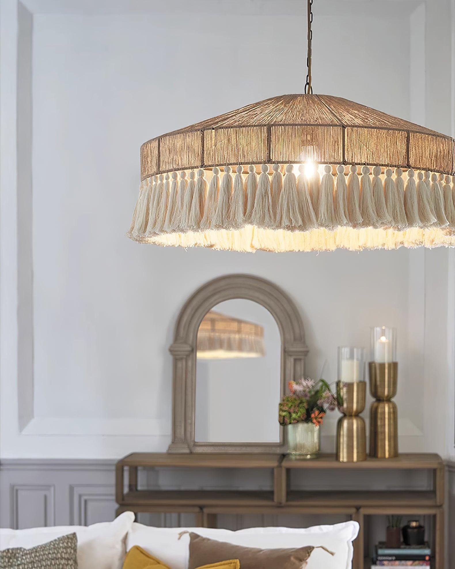 Vorenth Hemp Rope Pendant Light - Letslighting