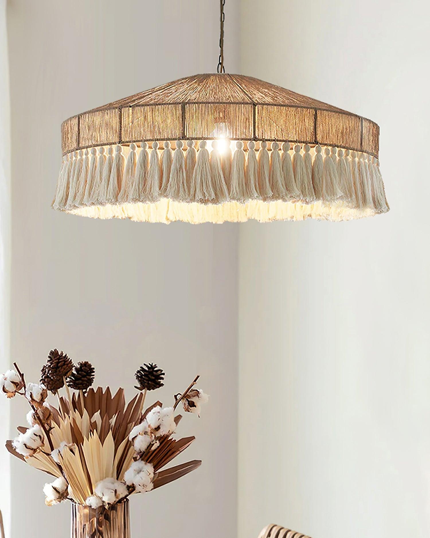Vorenth Hemp Rope Pendant Light - Letslighting