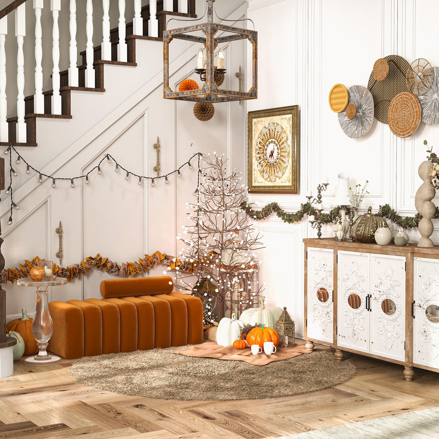 Boho Rustic Cube Chandelier - Letslighting