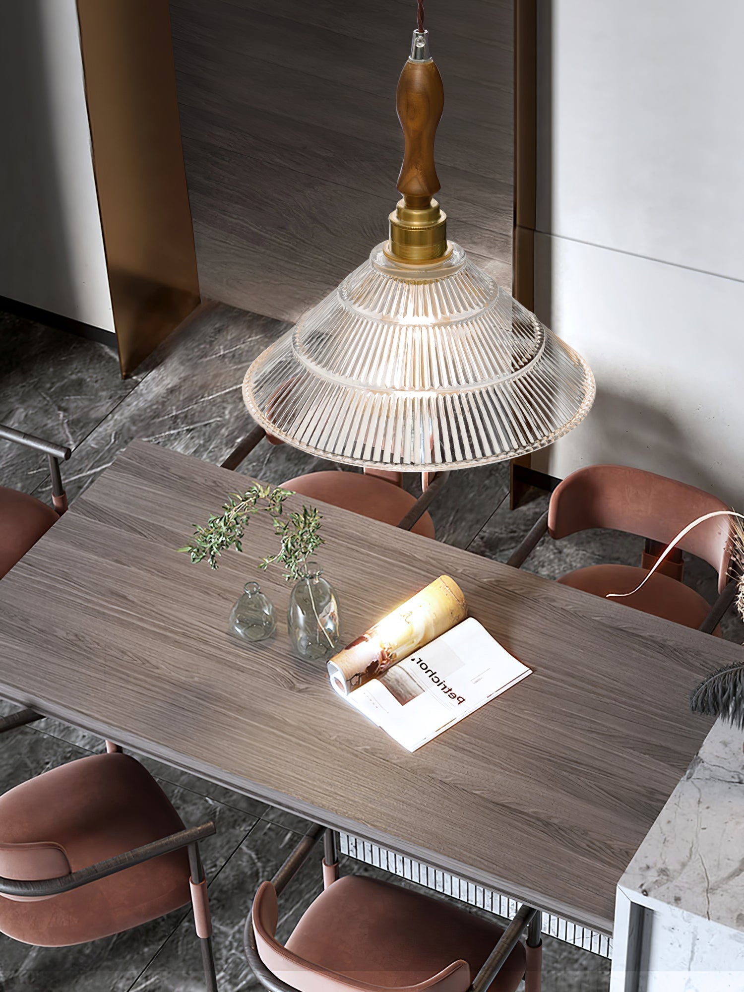 Vintage Ripple Pendant Lamp - Letslighting