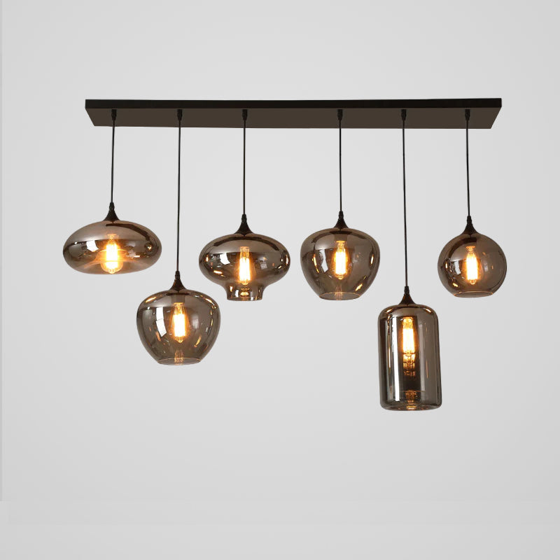 Bottle Glass Pendant Light - Letslighting